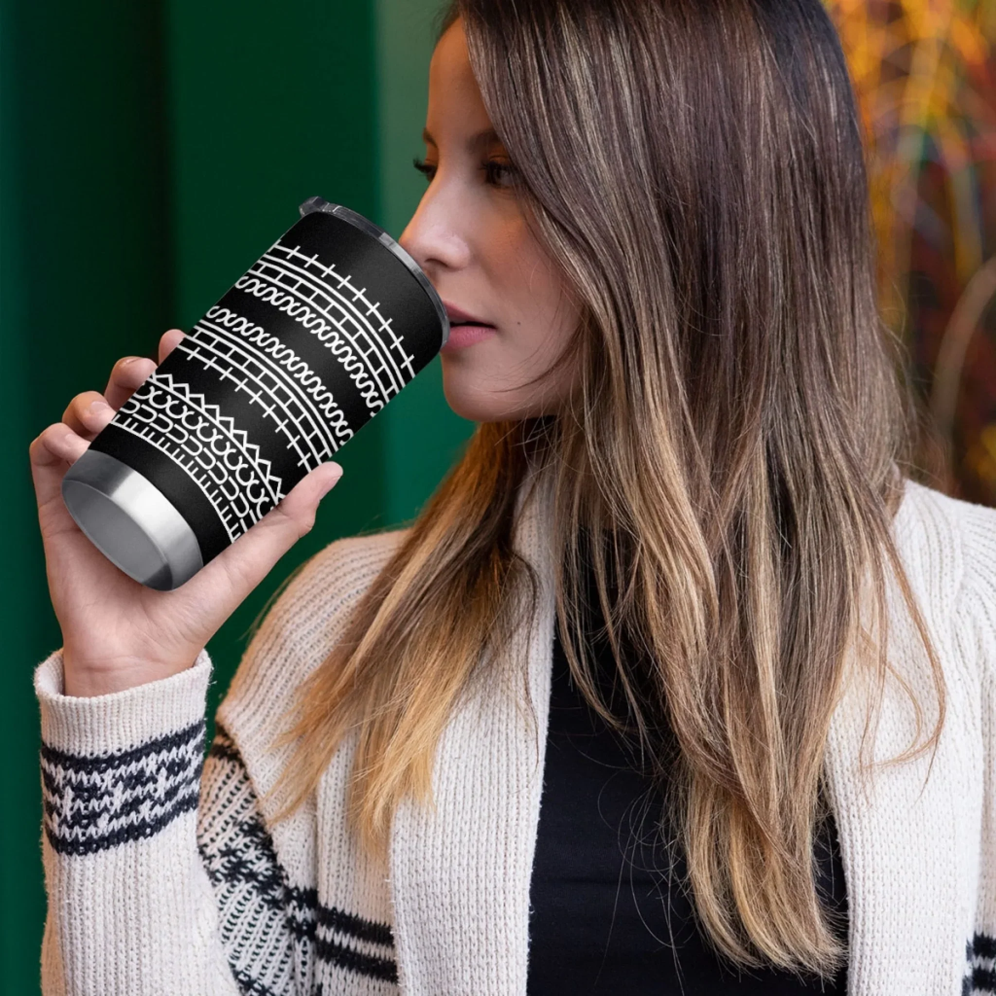 Custom Hidden Message Tumbler - Personalized Funny Gifts For Best Friends, Family, Coworker, Work Bestie - Everyday Rhythm, Endless Energy - Robaser