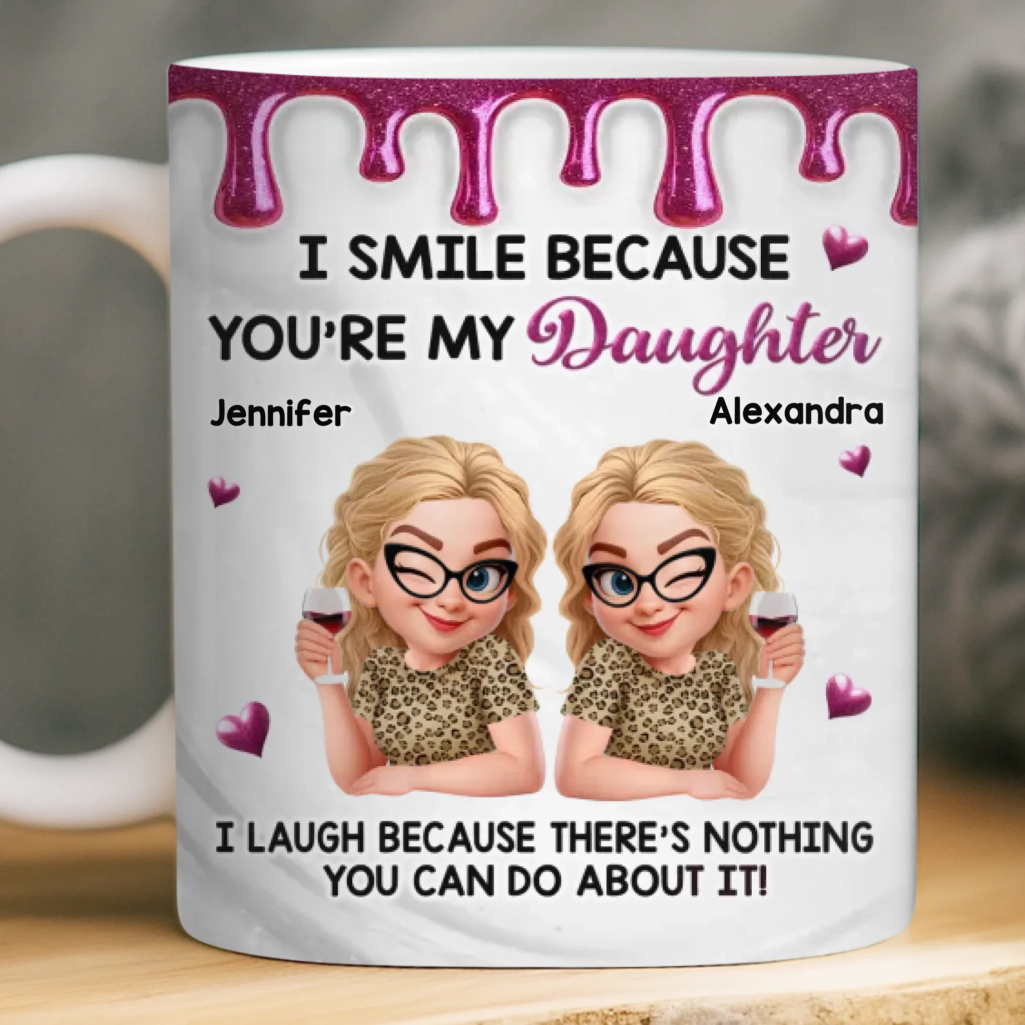 Custom Mug - Personalized Birthday Gifts For Mom, Daughter - You Are My Sunshine - Robaser