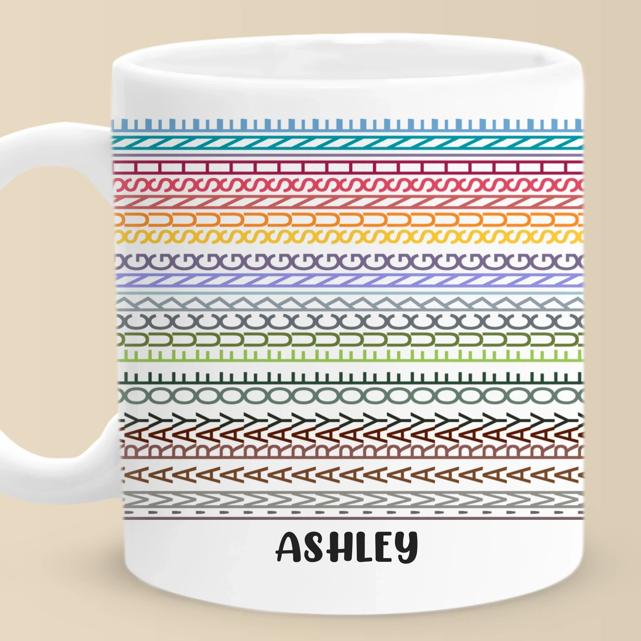 Custom Hidden Message Mug - Personalized Funny Gifts For Best Friends, Family, Coworker, Work Bestie - Sipping In Style - Robaser