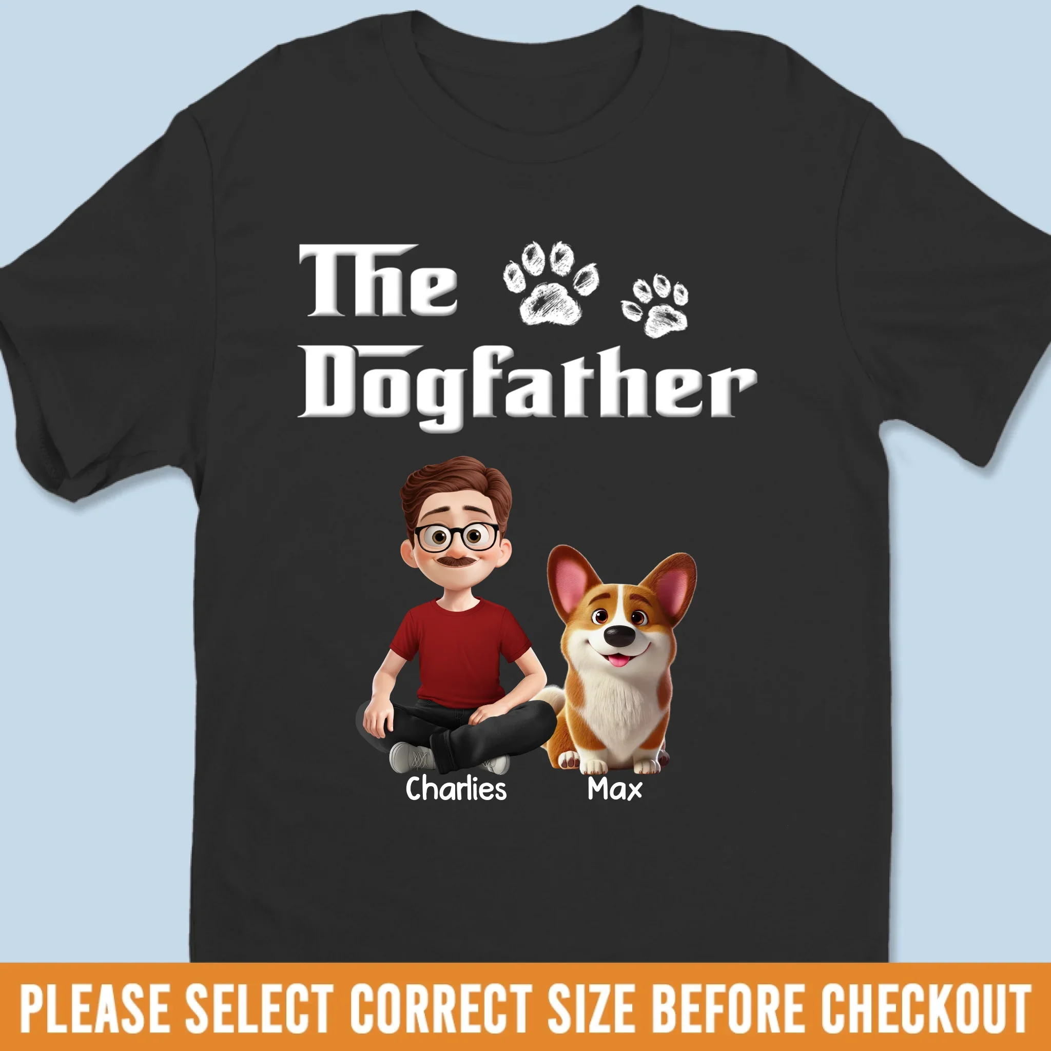 Custom Unisex T-shirt, Premium T-shirt, Hoodie - Personalized Birthday Gifts For Dog Lovers, Dog Dad And Mom - Master Of Mutts - Robaser