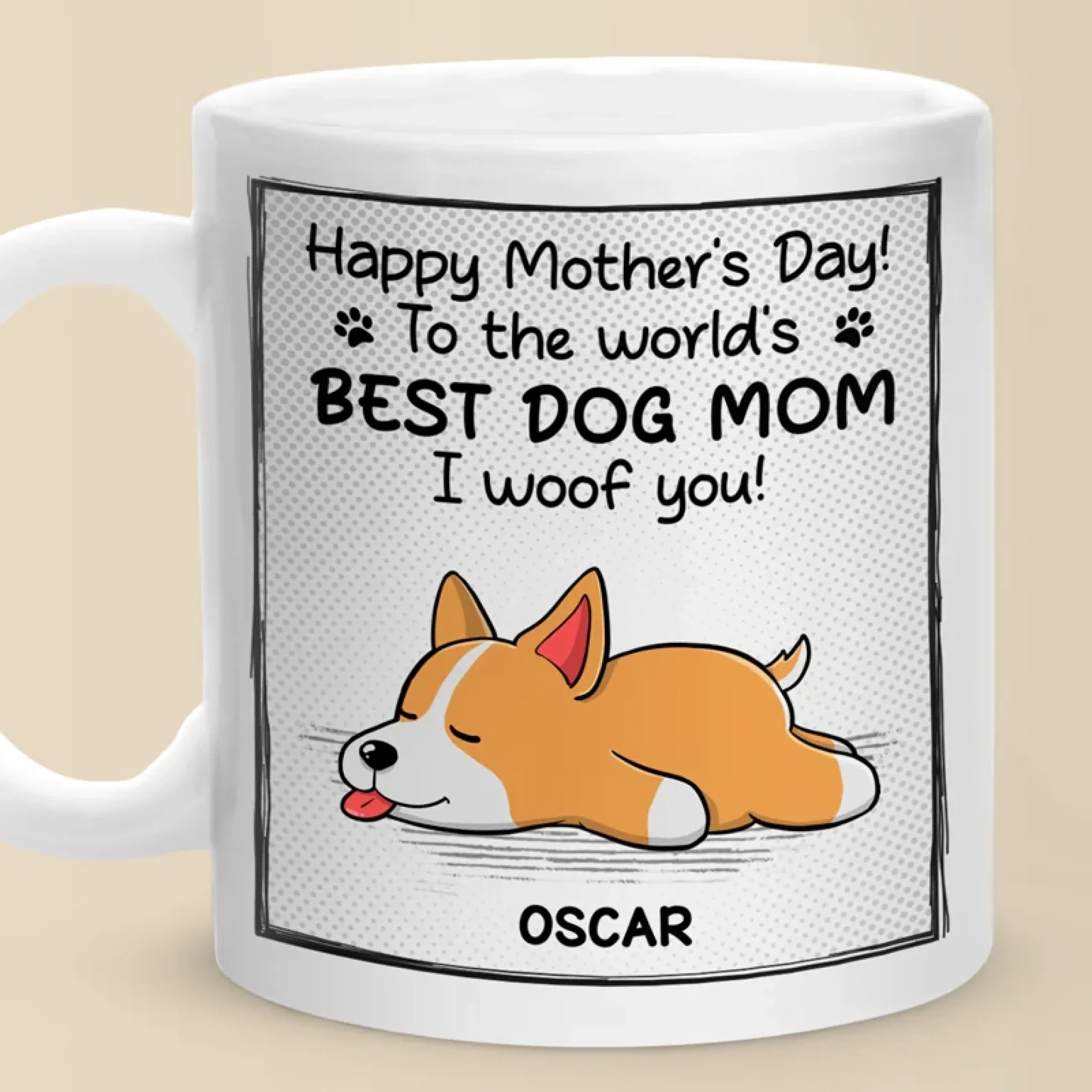 Custom Photo You  re Pawsitively The Best, Mom - Dog & Cat Personalized Custom Mug - Father's Day, Mother's Day, Gift For Pet Owners, Pet Lovers - Robaser