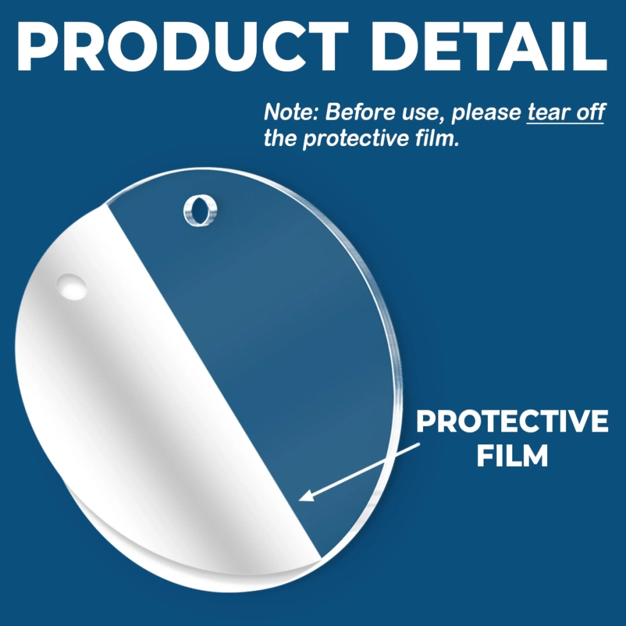 Custom Photo Acrylic Ornament - Personalized Christmas Baby Shower, Gender Reveal Gifts For New Moms, New Dads, New Parents - Jingle All The Way, Baby Style - Robaser