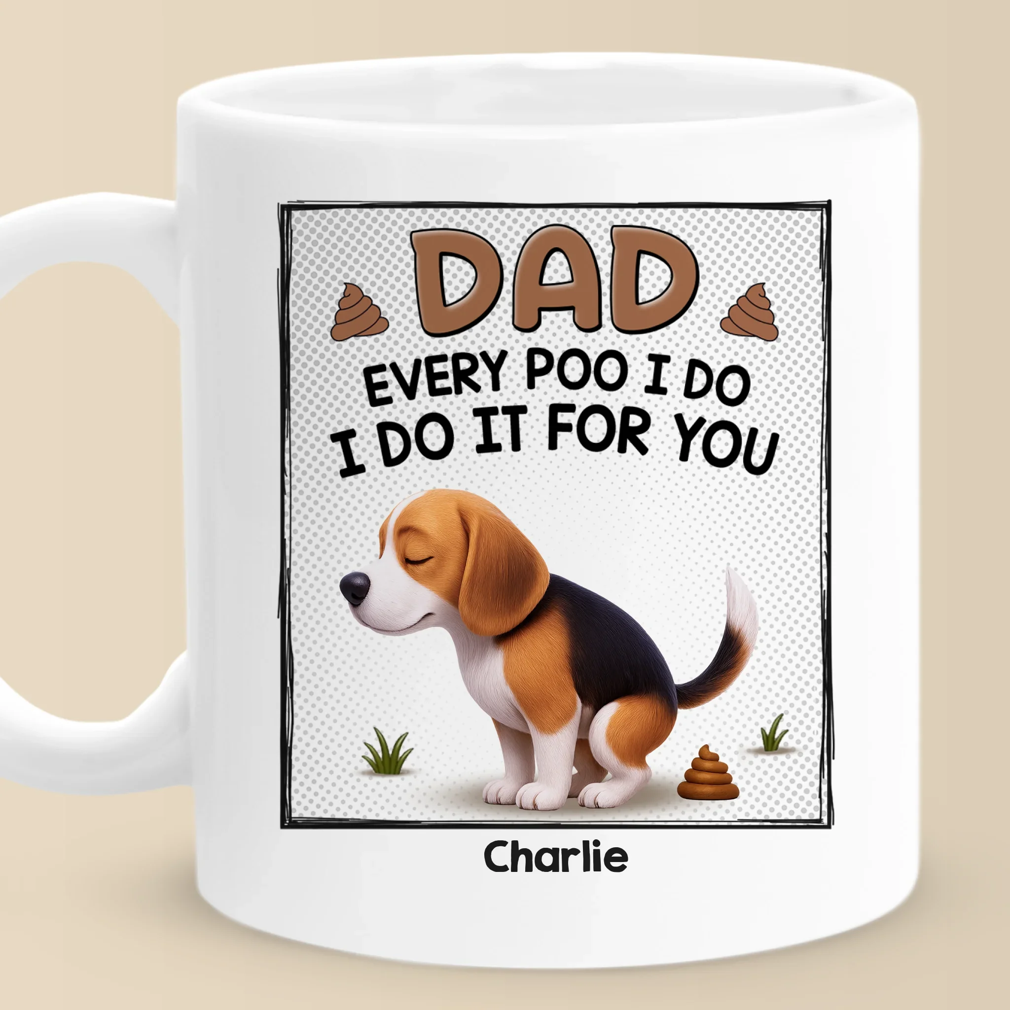 Keeping You Active, One Walk At A Time - Dog Personalized Custom Mug - Father's Day, Gift For Pet Owners, Pet Lovers - Robaser