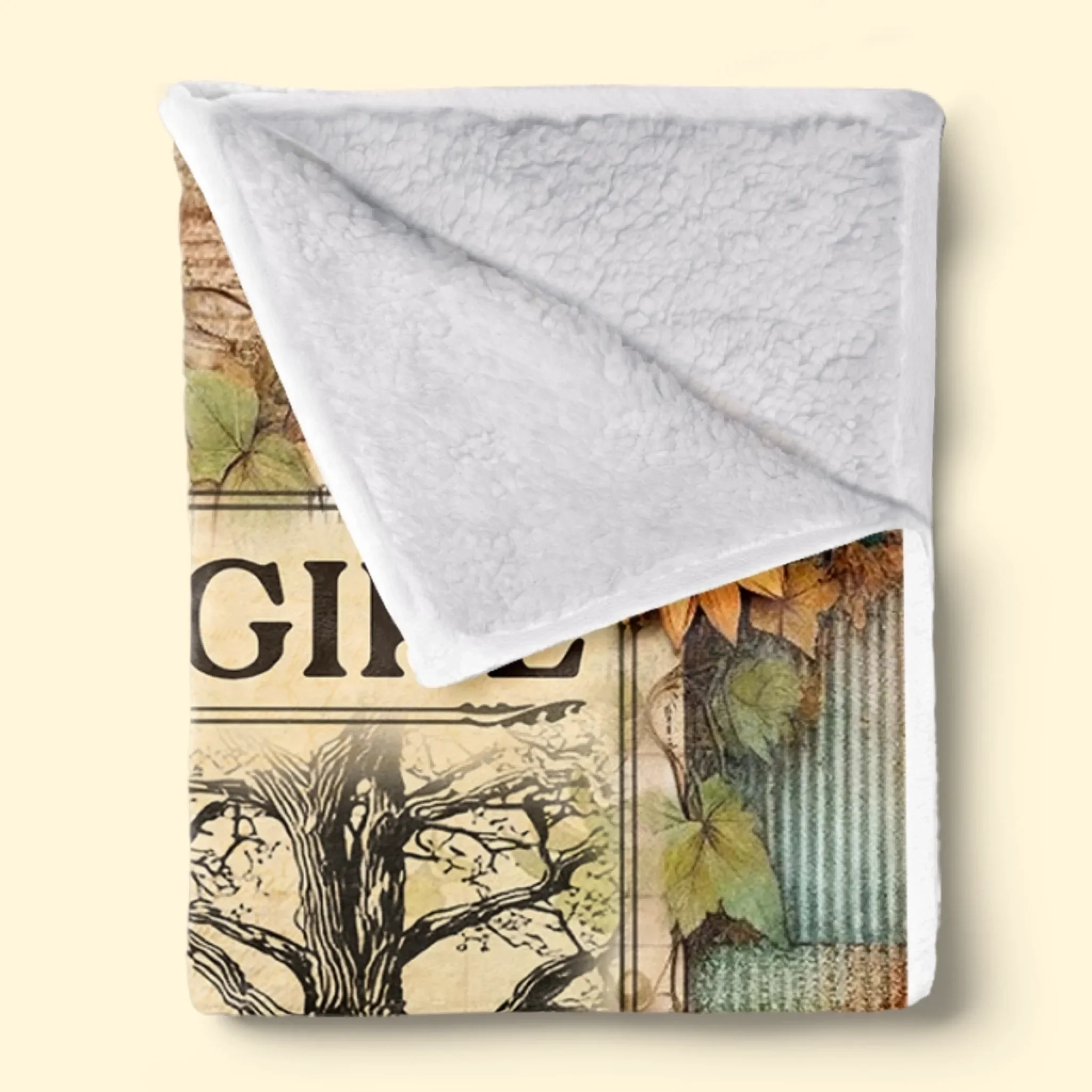 Custom Blanket - Personalized Bookish Gifts For Book Lovers, Bookworms, Readers - Lost In Stories - Robaser