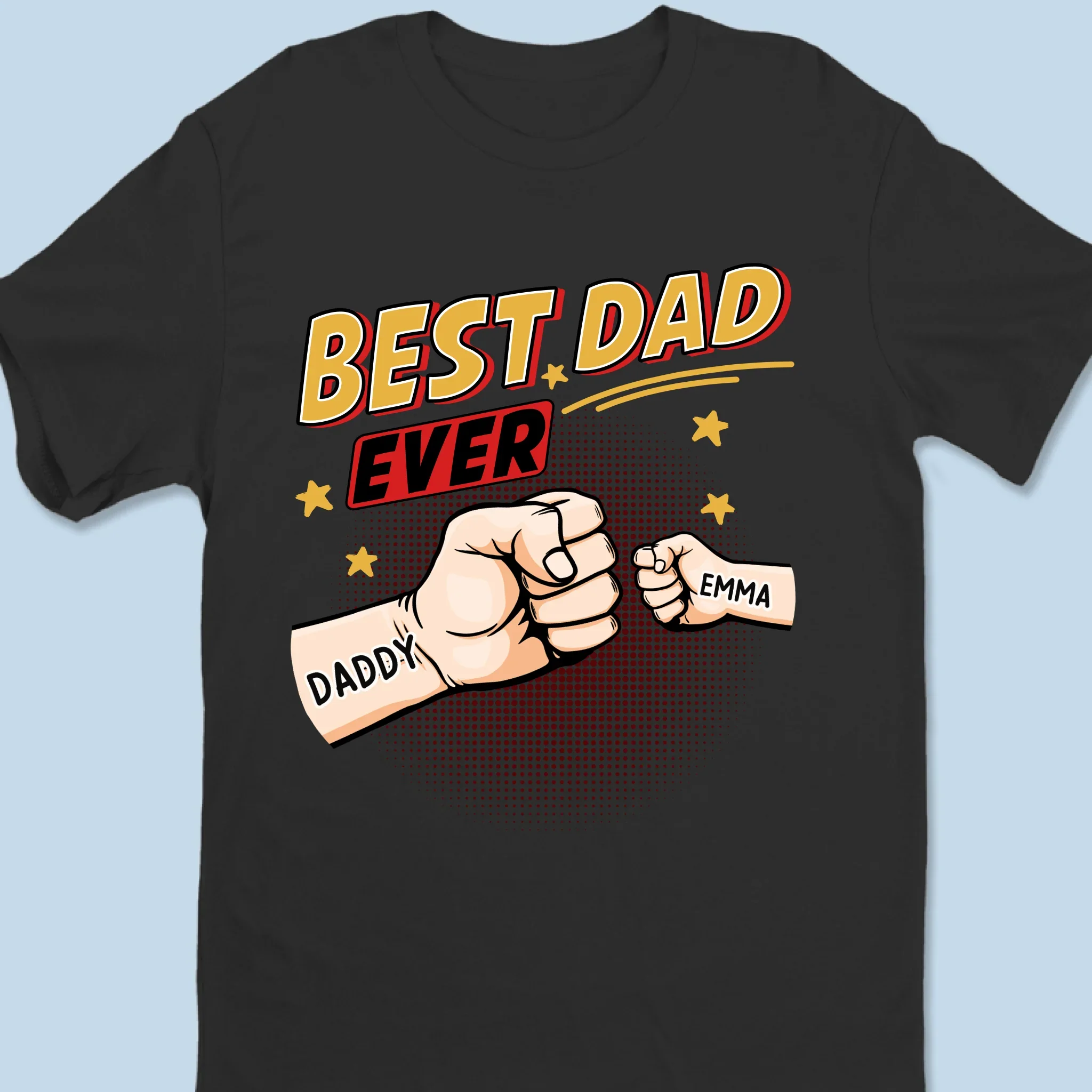 To Who We Love The Most - Family Personalized Custom Unisex T-shirt, Premium T-shirt, Hoodie - Father's Day, Gift For Dad, Grandpa - Robaser