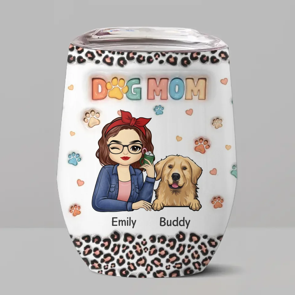 Together, We Celebrate The Magic Of The Season - Dog & Cat Personalized Custom 3D Inflated Effect Printed Tumbler - Christmas Gift For Pet Owners, Pet Lovers - Robaser