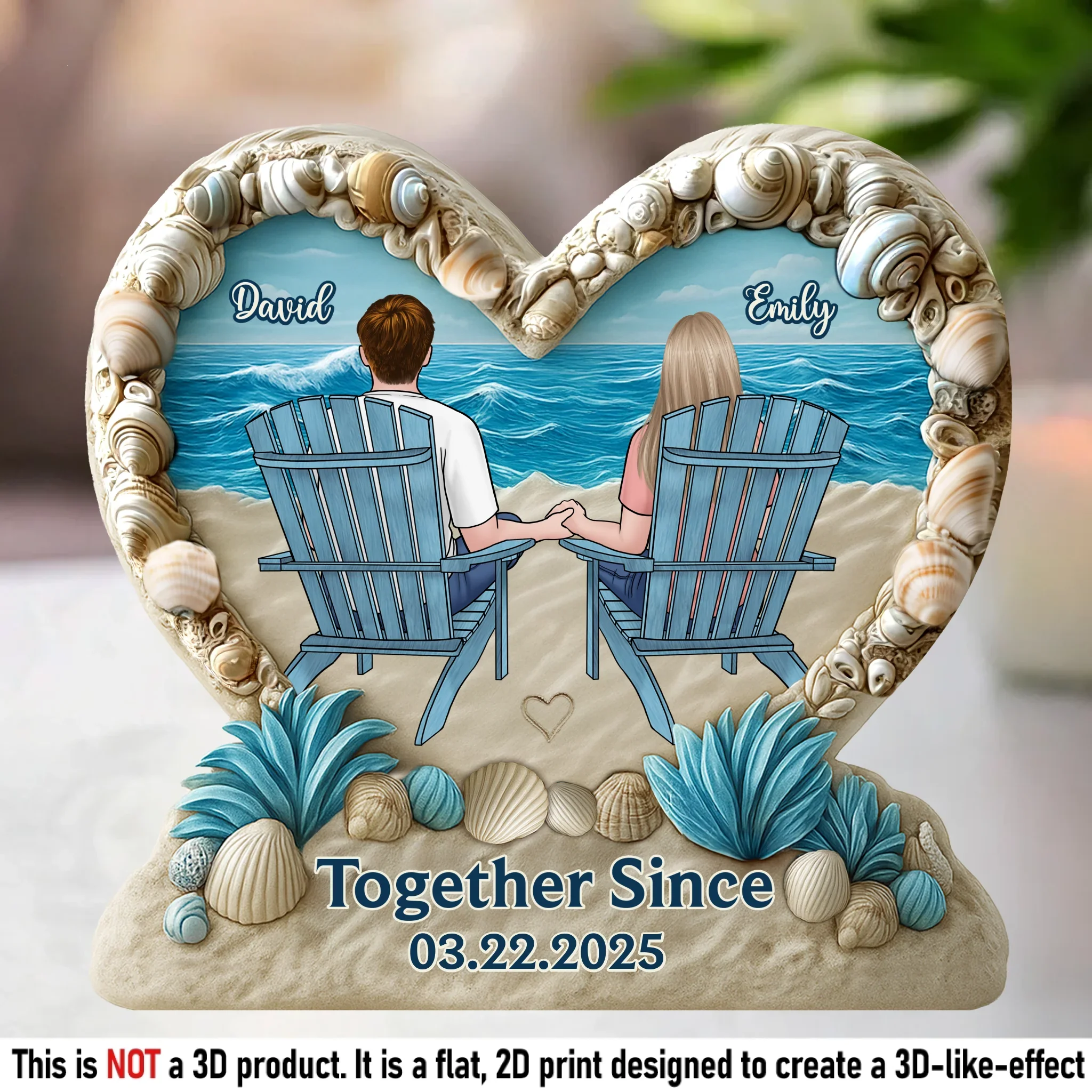 Custom Shaped Acrylic Plaque - Personalized  Anniversary Wedding Gifts For Husband And Wife, Him And Her - You  re My Perfect Catch - Robaser