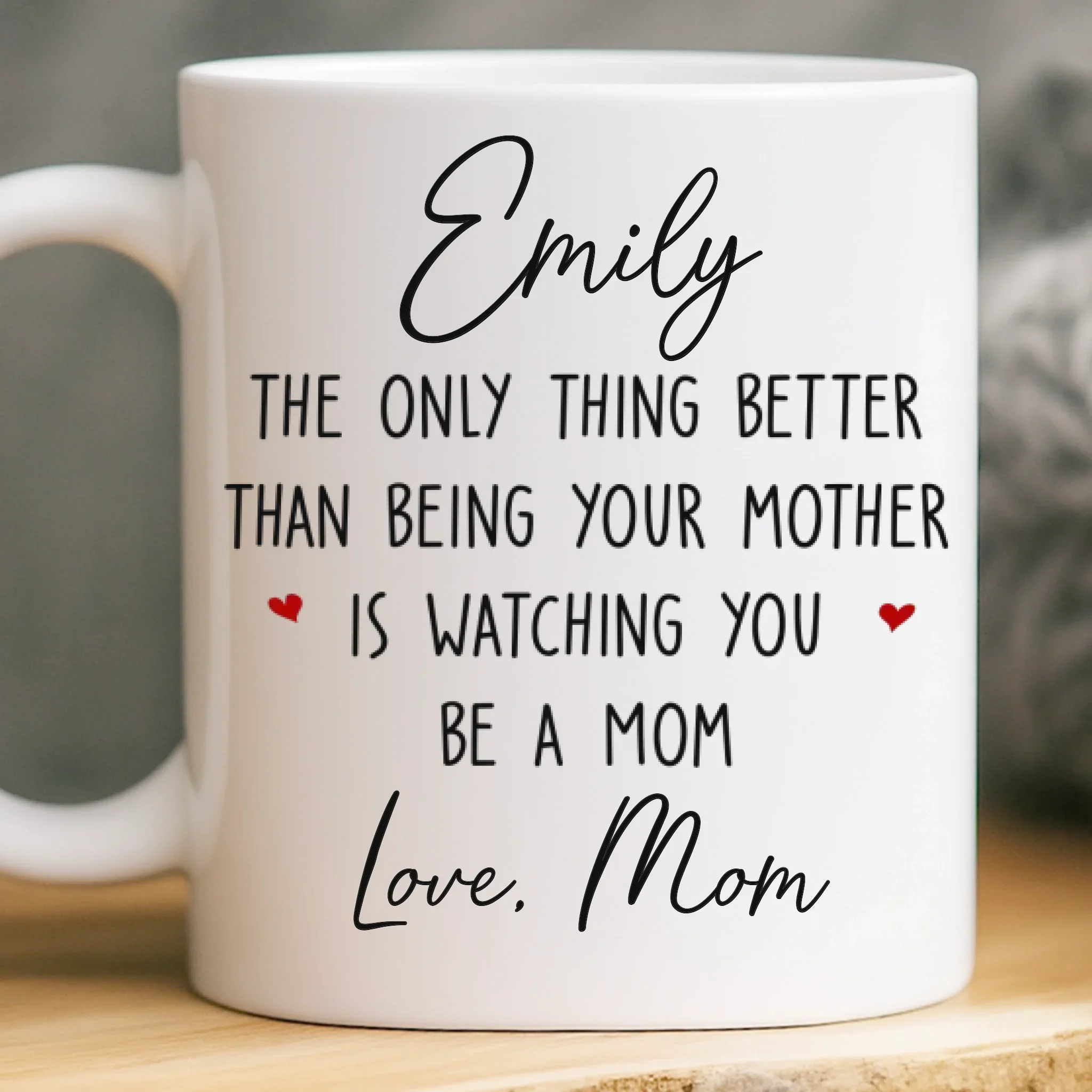 Custom Mug - Personalized Birthday Gifts For Mom, Dad, Son, Daughter - You Are Our Brightest Joy - Robaser