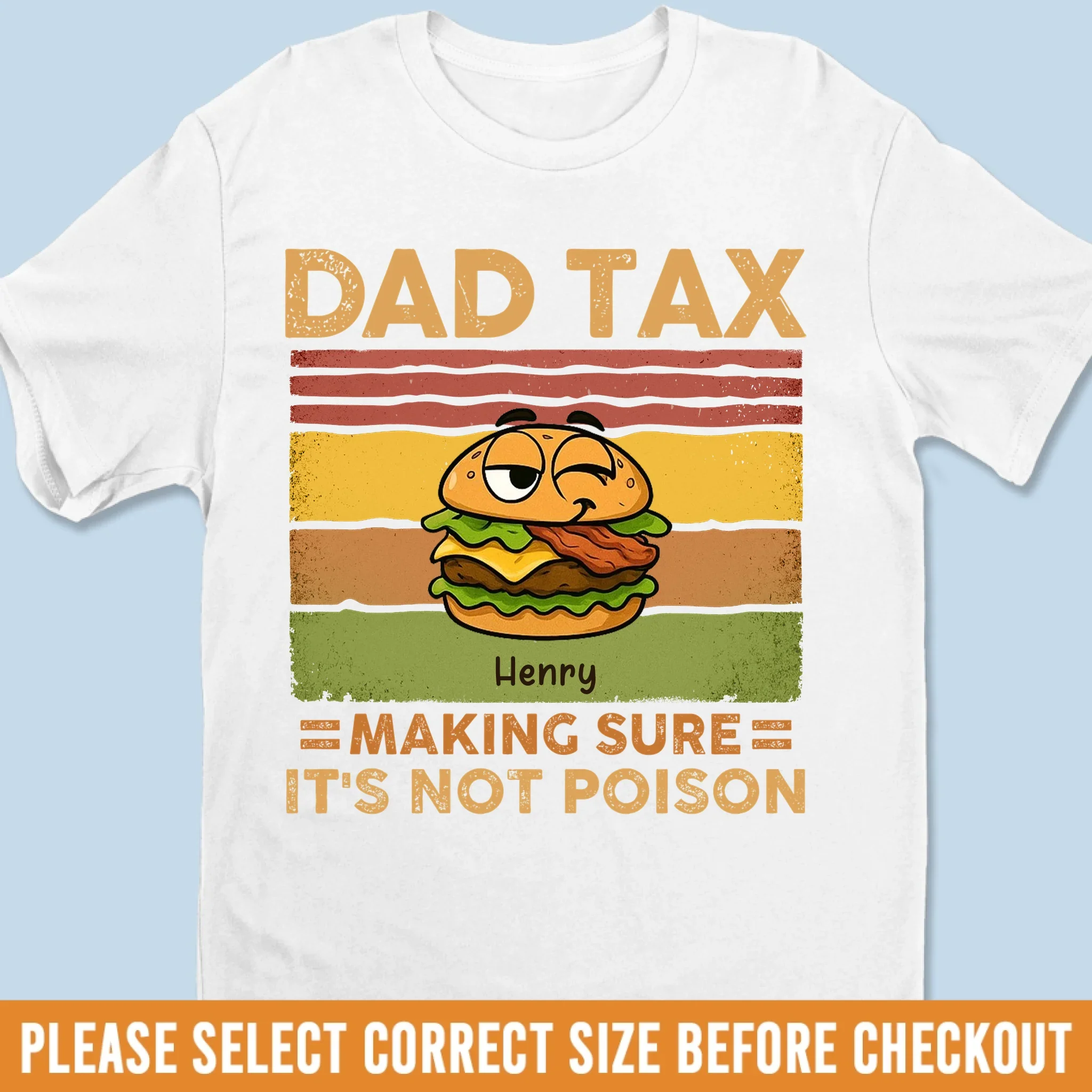 Dad Tax Activated - Family Personalized Custom Unisex T-shirt, Premium T-shirt, Hoodie - Father's Day, Gift For Dad, Grandpa - Robaser