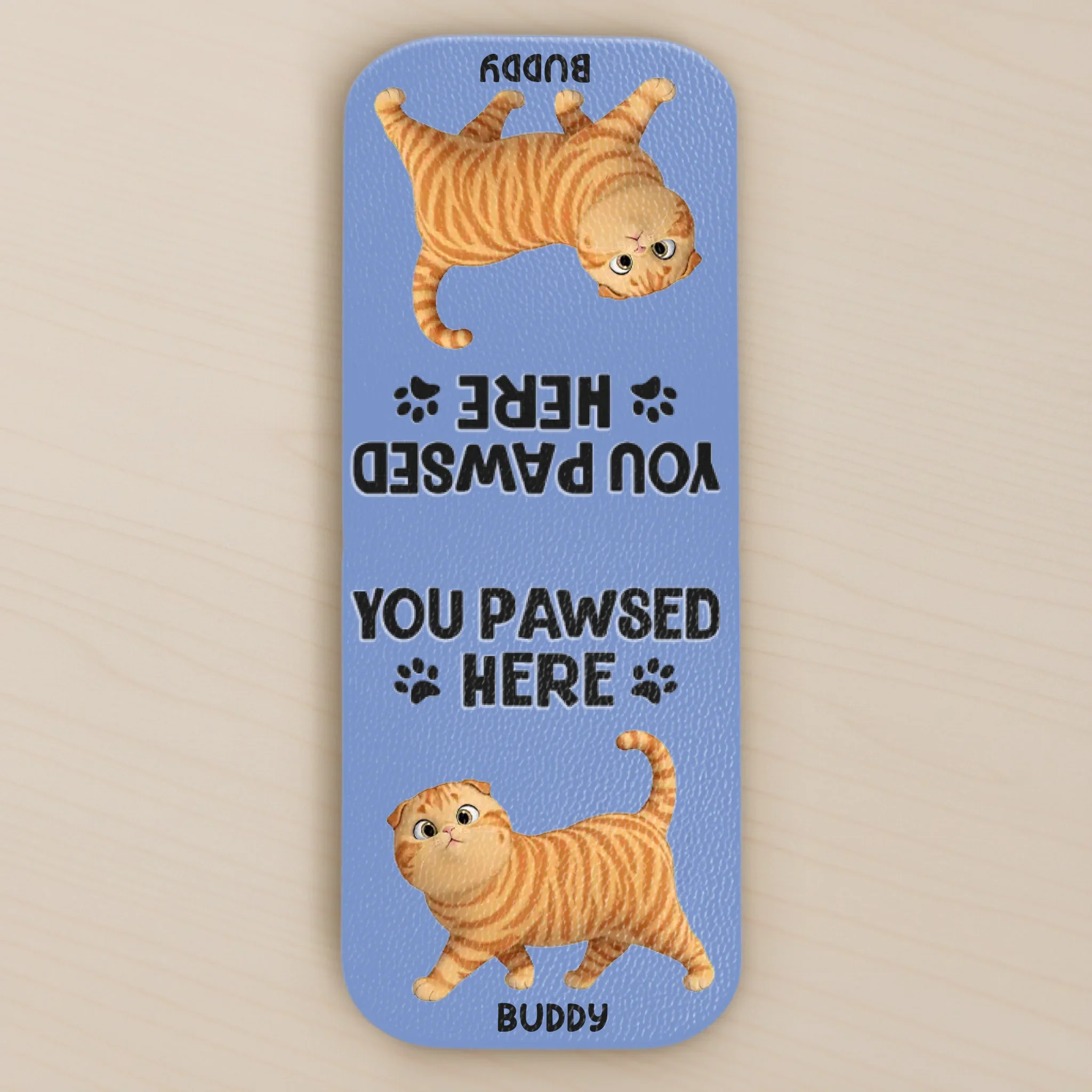 Custom Leather Magnetic Bookmark - Personalized  Bookish Gifts For Book Lovers, Bookworms, Dog Dad And Mom, Cat Owners - Lost In A Good Book - Robaser