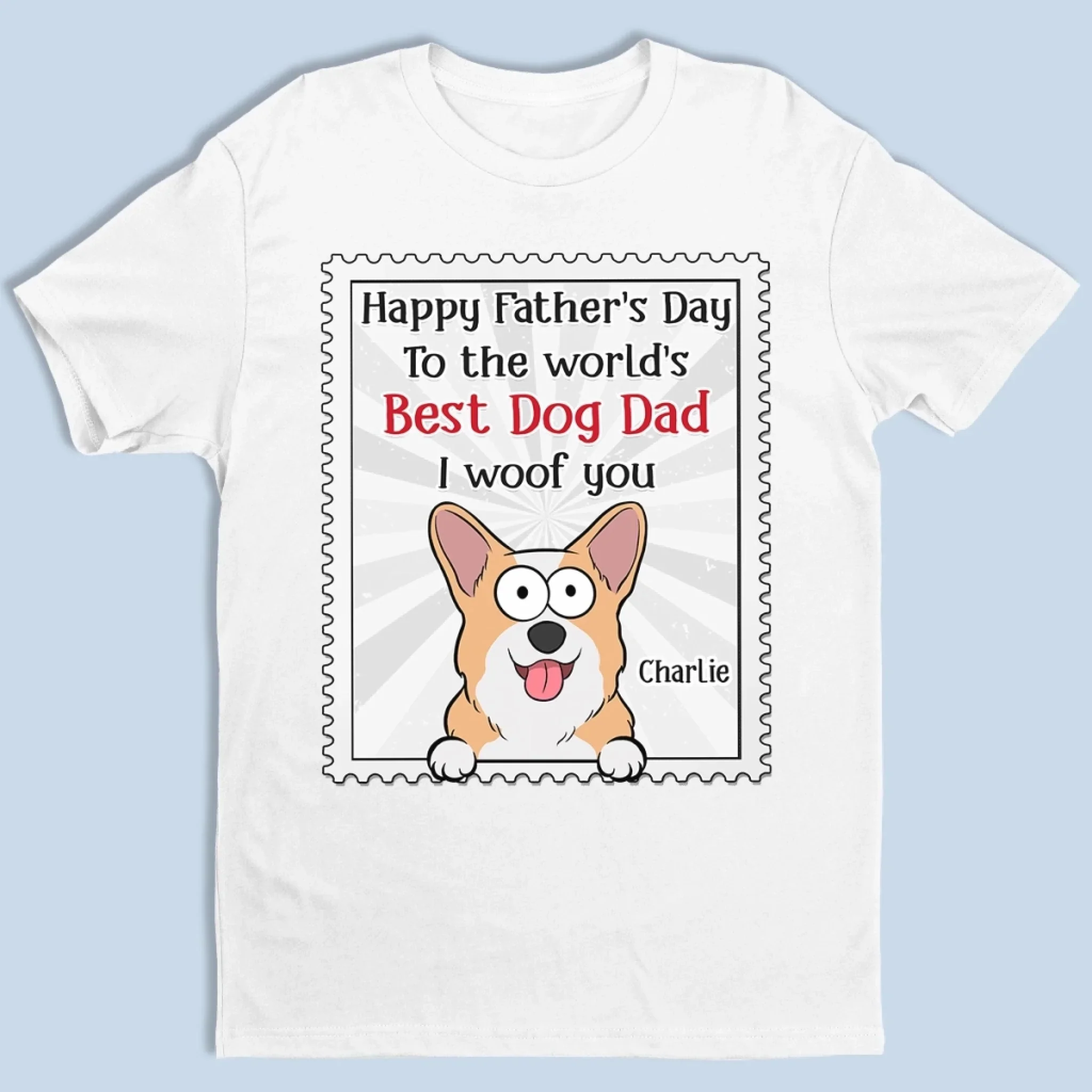 Best Dog, Best Dad Duo - Dog Personalized Custom Unisex T-shirt, Premium T-shirt, Hoodie - Father's Day, Gift For Dad, Pet Owners, Pet Lovers - Robaser