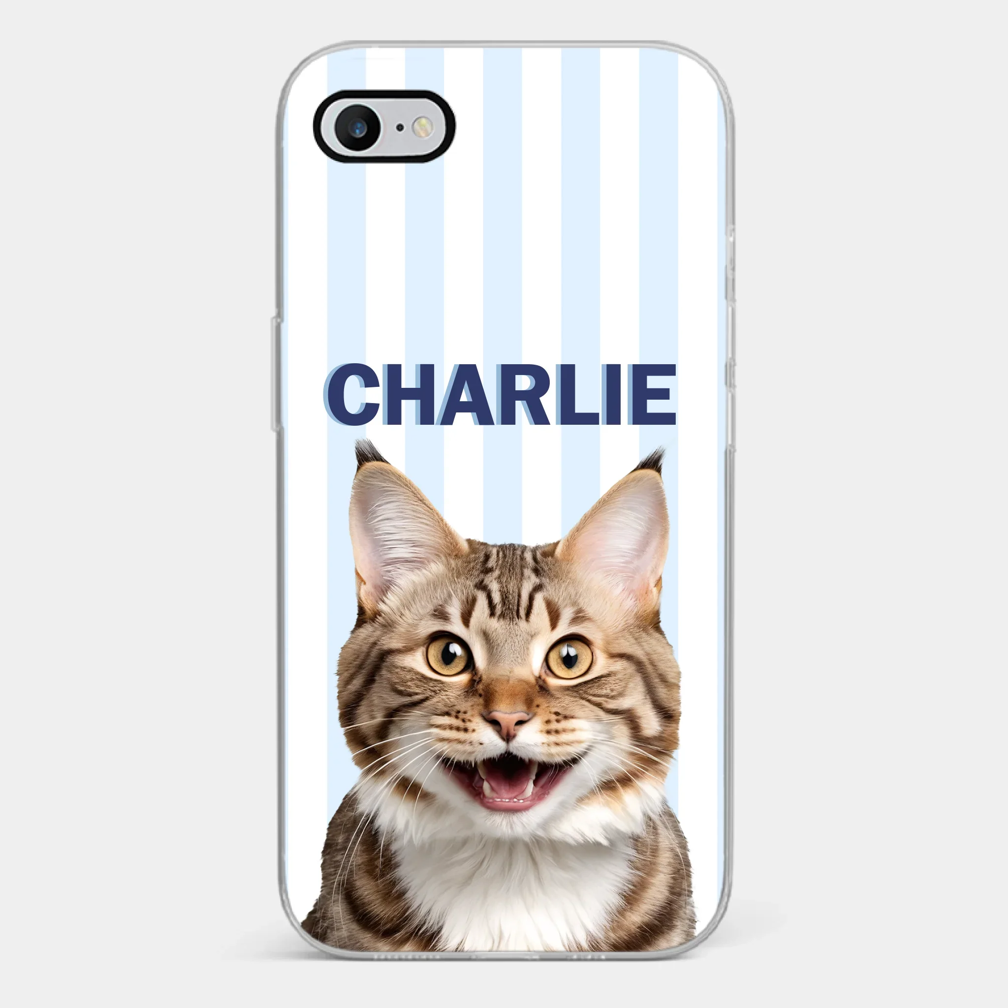 Custom Photo Clear Phone Case - Personalized  Birthday Gifts For Dog Cat Lovers, Dog Dad And Mom, Cat Owners - Carry Love Everywhere - Robaser