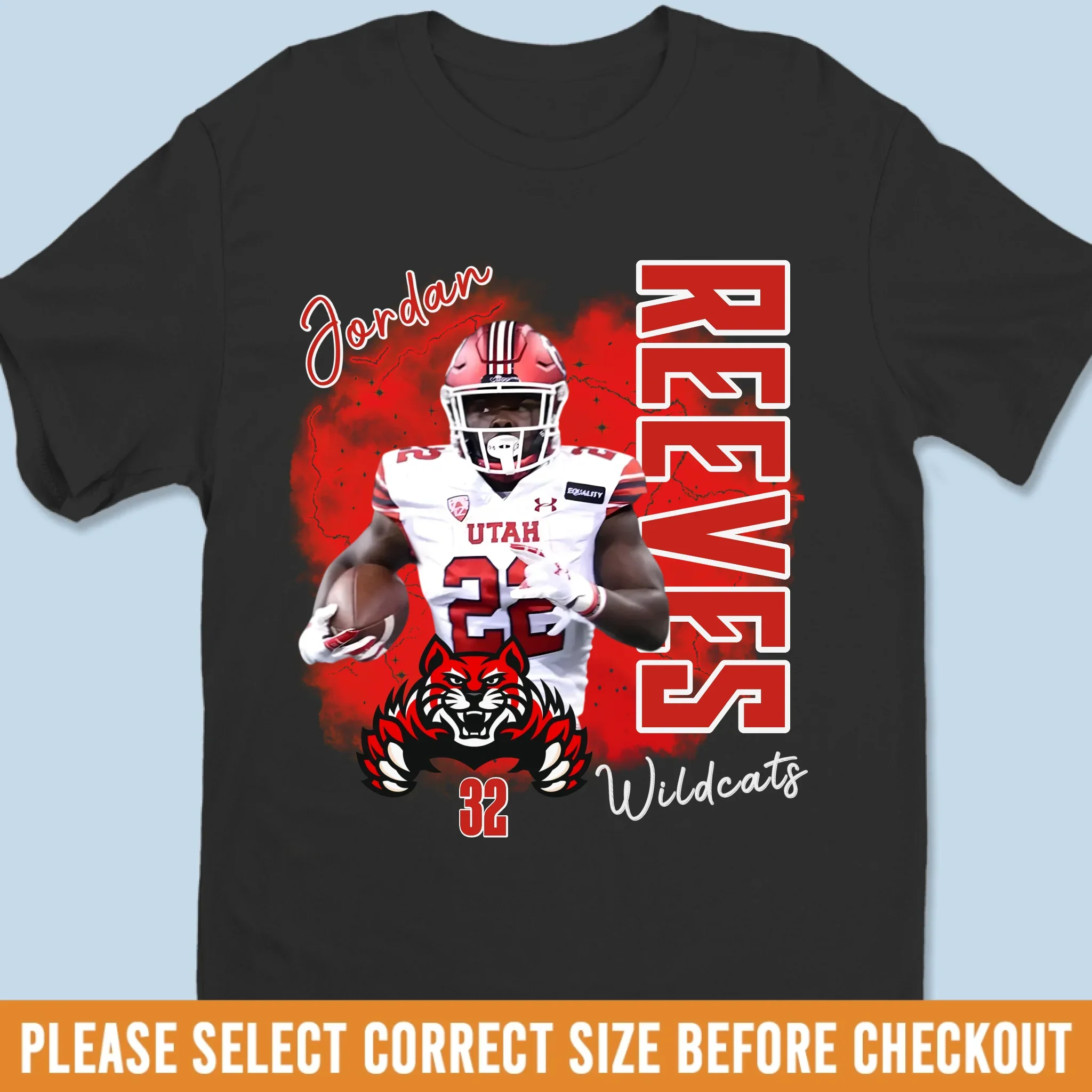 Custom Photo Player Football T-shirt, Hoodie - Personalized Gift For Birthday, Football Football Lovers, NFL Fans, Sport Lovers, Senior Graduation Gift - Tackle Every Challenge - Robaser