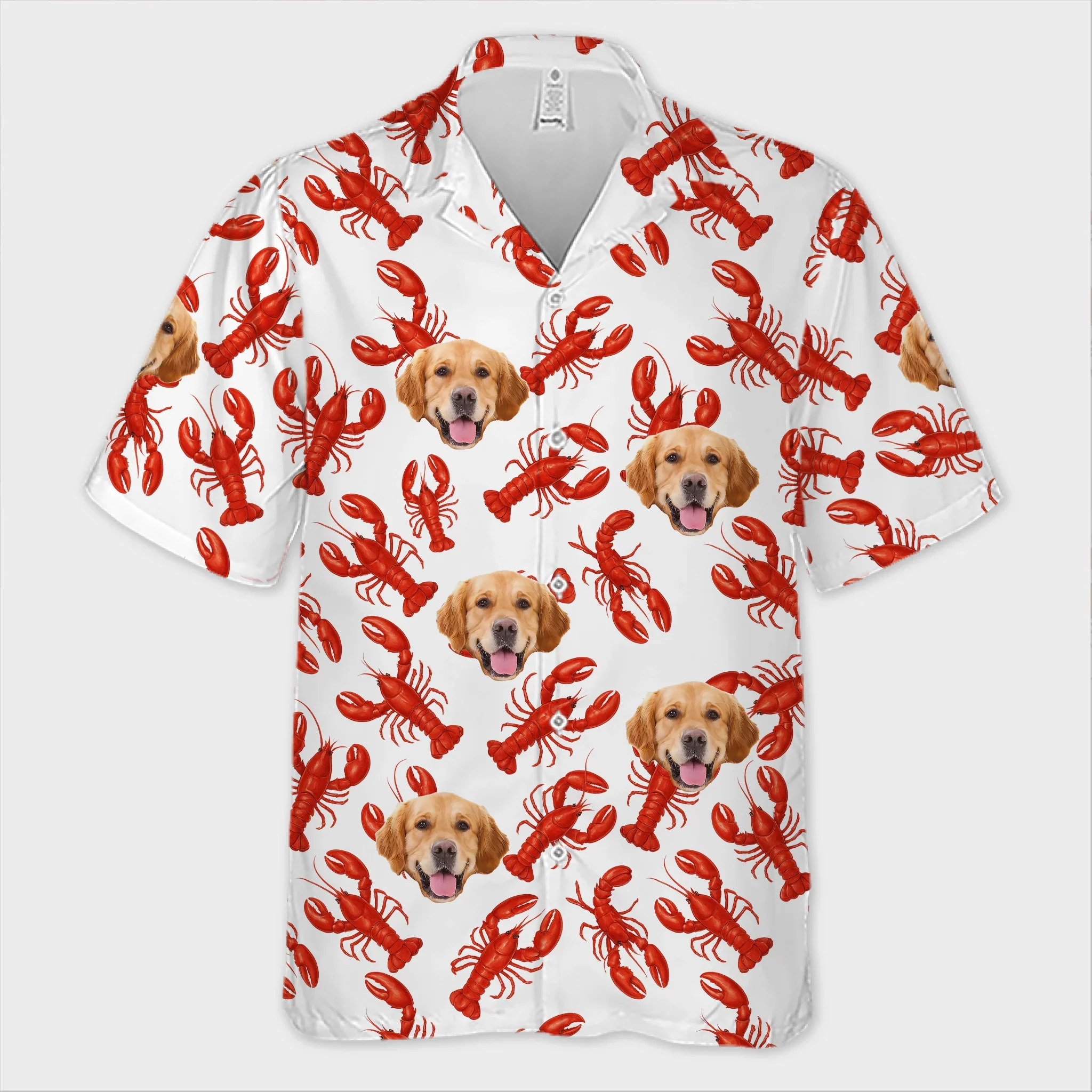 Custom Photo Life  s Better With Claws And Paws - Dog & Cat Personalized Custom Unisex Tropical Hawaiian Aloha Shirt - Summer Vacation Gift, Gift For Pet Owners, Pet Lovers - Robaser