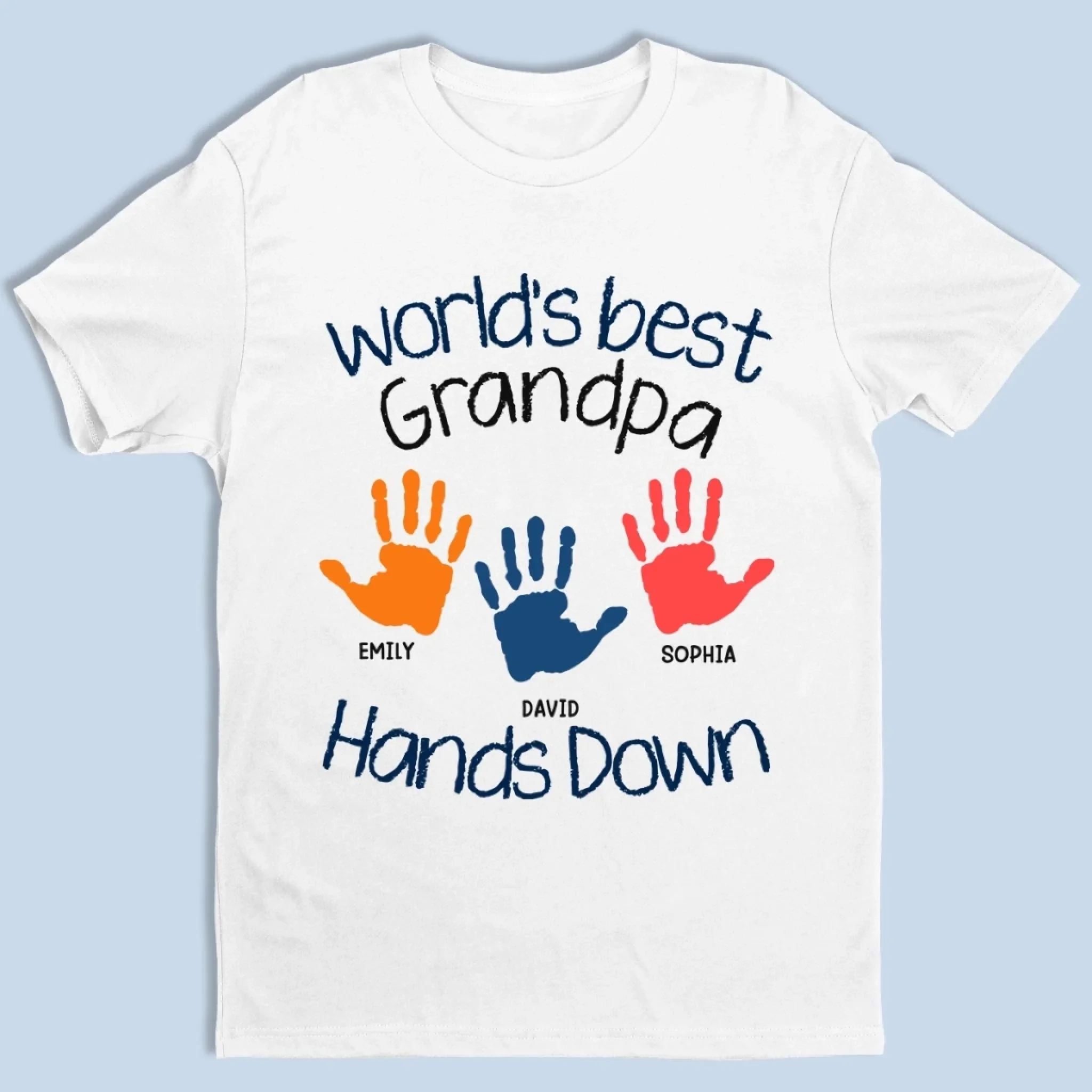 Custom Unisex T-shirt, Premium T-shirt, Hoodie - Personalized Birthday Gifts For Dad, Grandpa - The Boss Of Bedtime Stories - Robaser