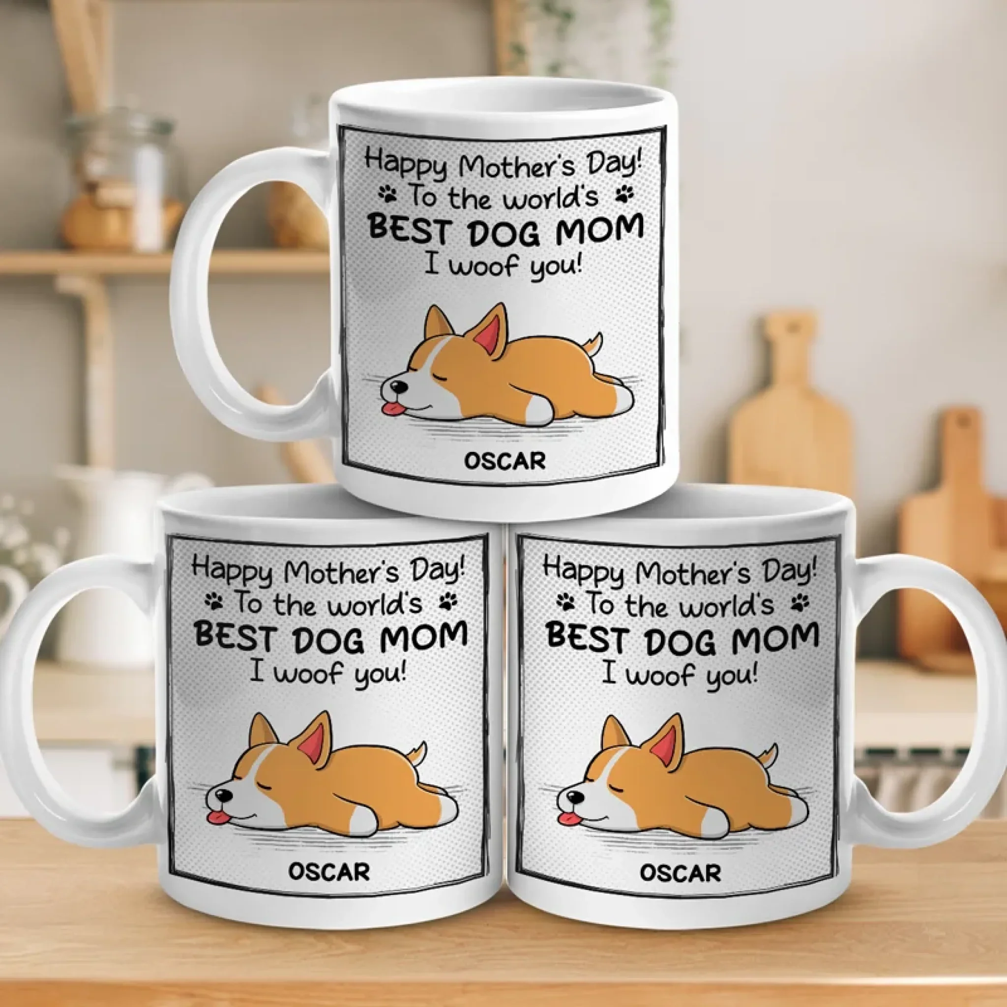 Custom Photo You  re Pawsitively The Best, Mom - Dog & Cat Personalized Custom Mug - Father's Day, Mother's Day, Gift For Pet Owners, Pet Lovers - Robaser
