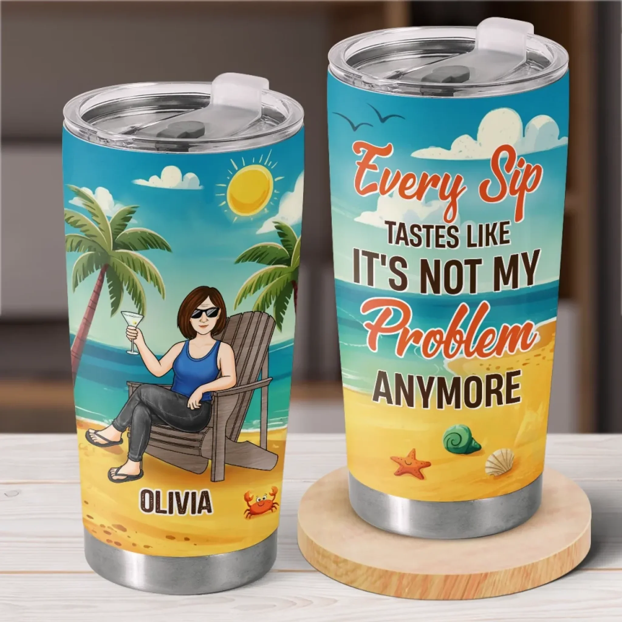 No Deadlines, Just Lifelines - Personalized Custom Tumbler - Appreciation, Retirement Gift For Yourself, Best Friends, Siblings, Family Members, Coworkers - Robaser