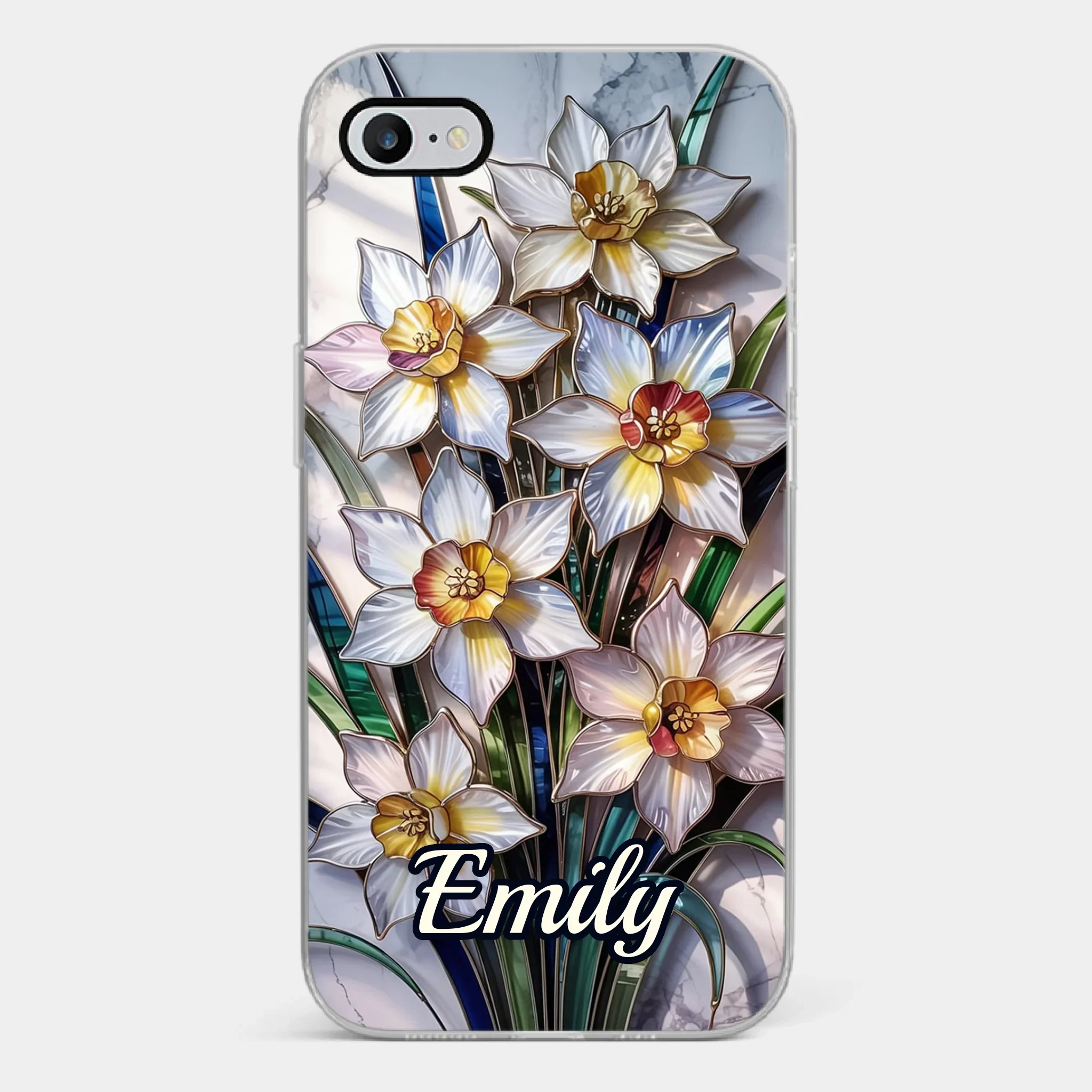 Custom Clear Phone Case - Personalized Best Friend Birthday Gifts For Best Friends, BFF, Sisters, Family, Yourself - Beauty In Every Petal - Robaser