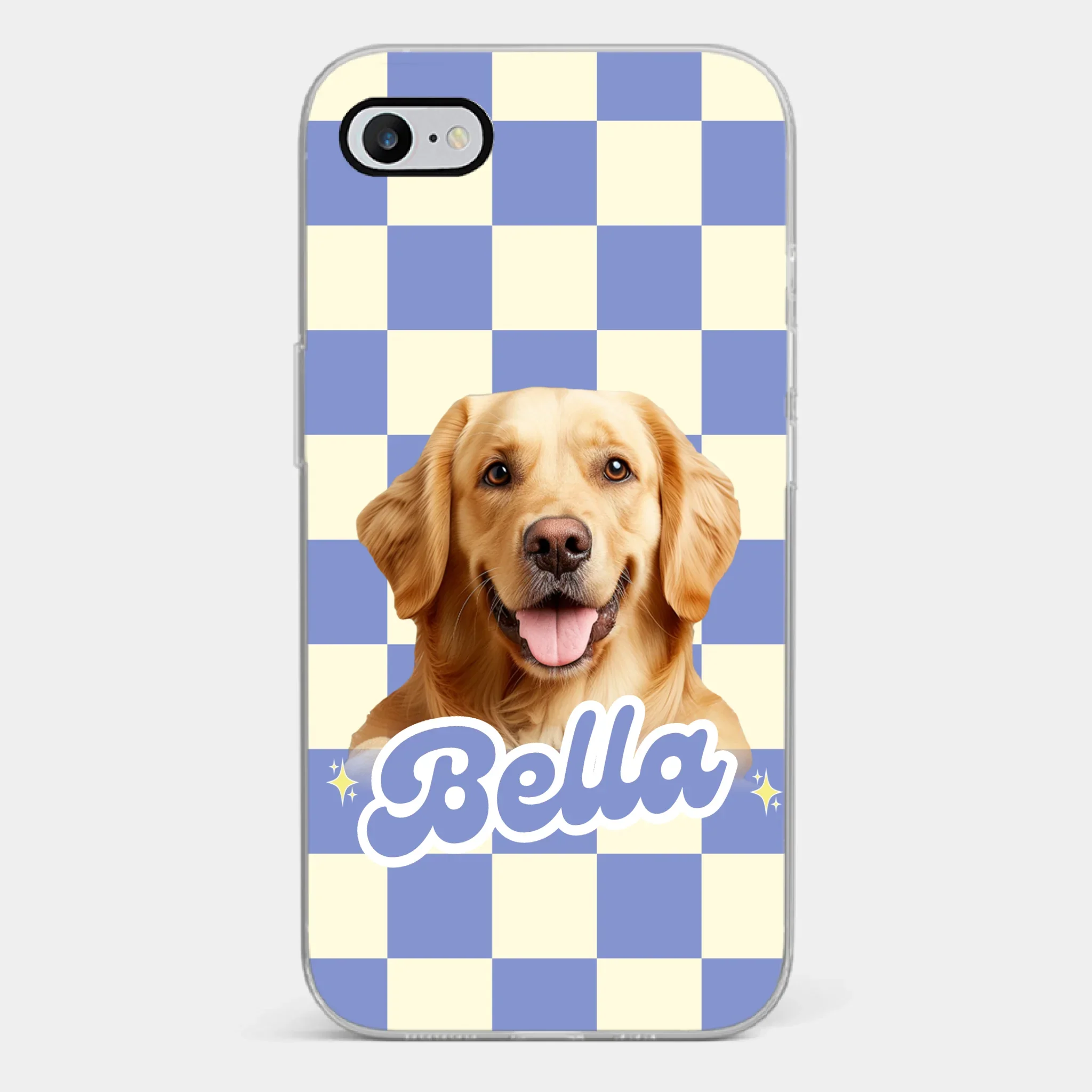 Custom Photo Clear Phone Case - Personalized  Birthday Gifts For Dog Cat Lovers, Dog Dad And Mom, Cat Owners - Puppy Love On Repeat - Robaser