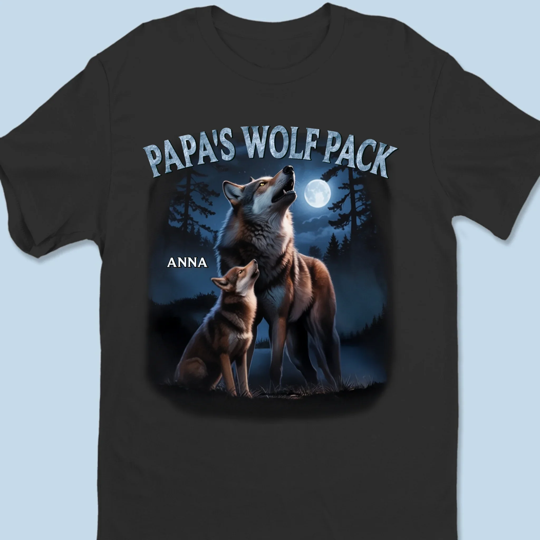 With Dad Leading, We Fear Nothing - Family Personalized Custom Unisex T-shirt, Premium T-shirt, Hoodie - Father's Day, Gift For Dad, Grandpa - Robaser