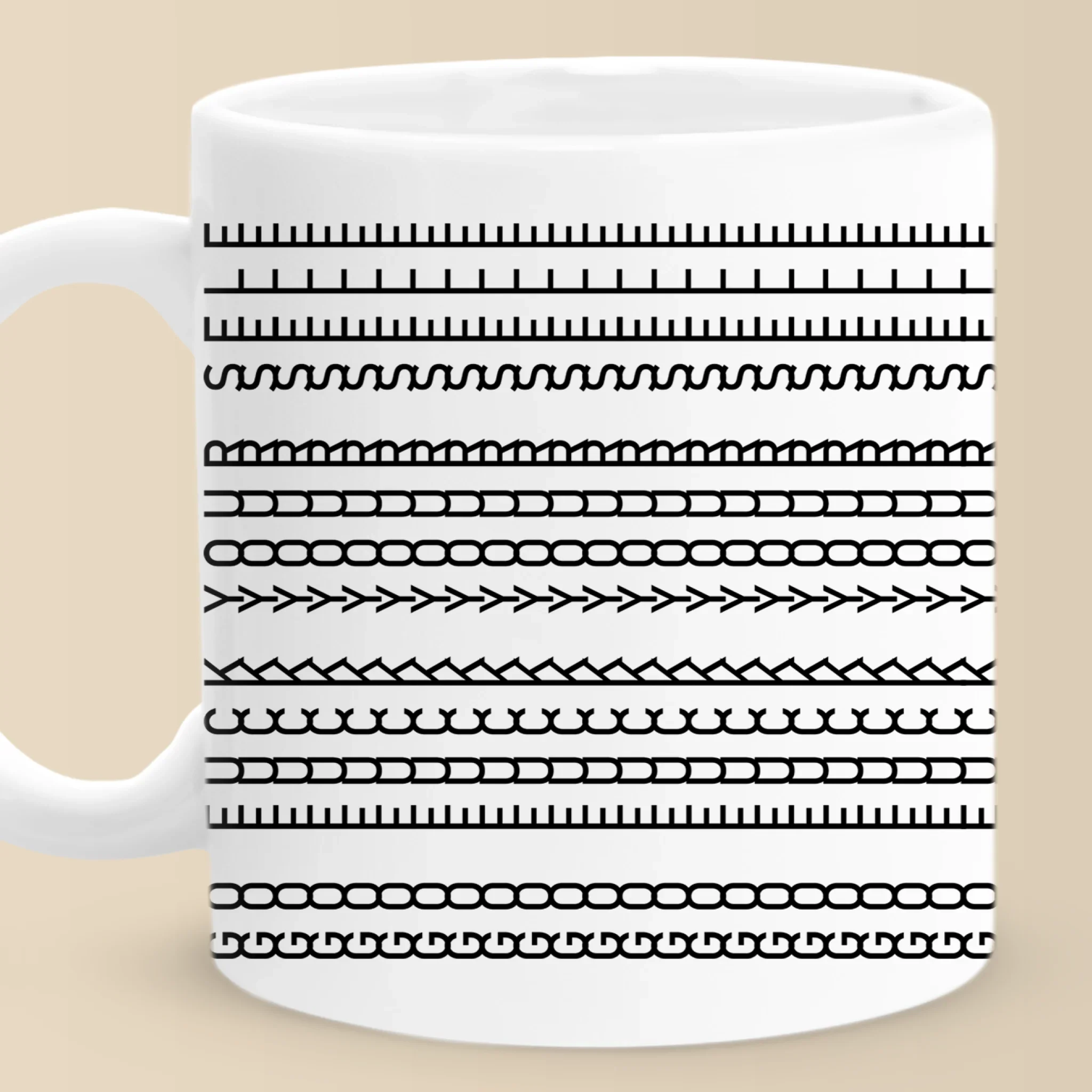 Perfect Lines, Perfect Vibes - Friend Mug - Gift For Best Friends, Sisters, Family Members, Coworkers - Robaser