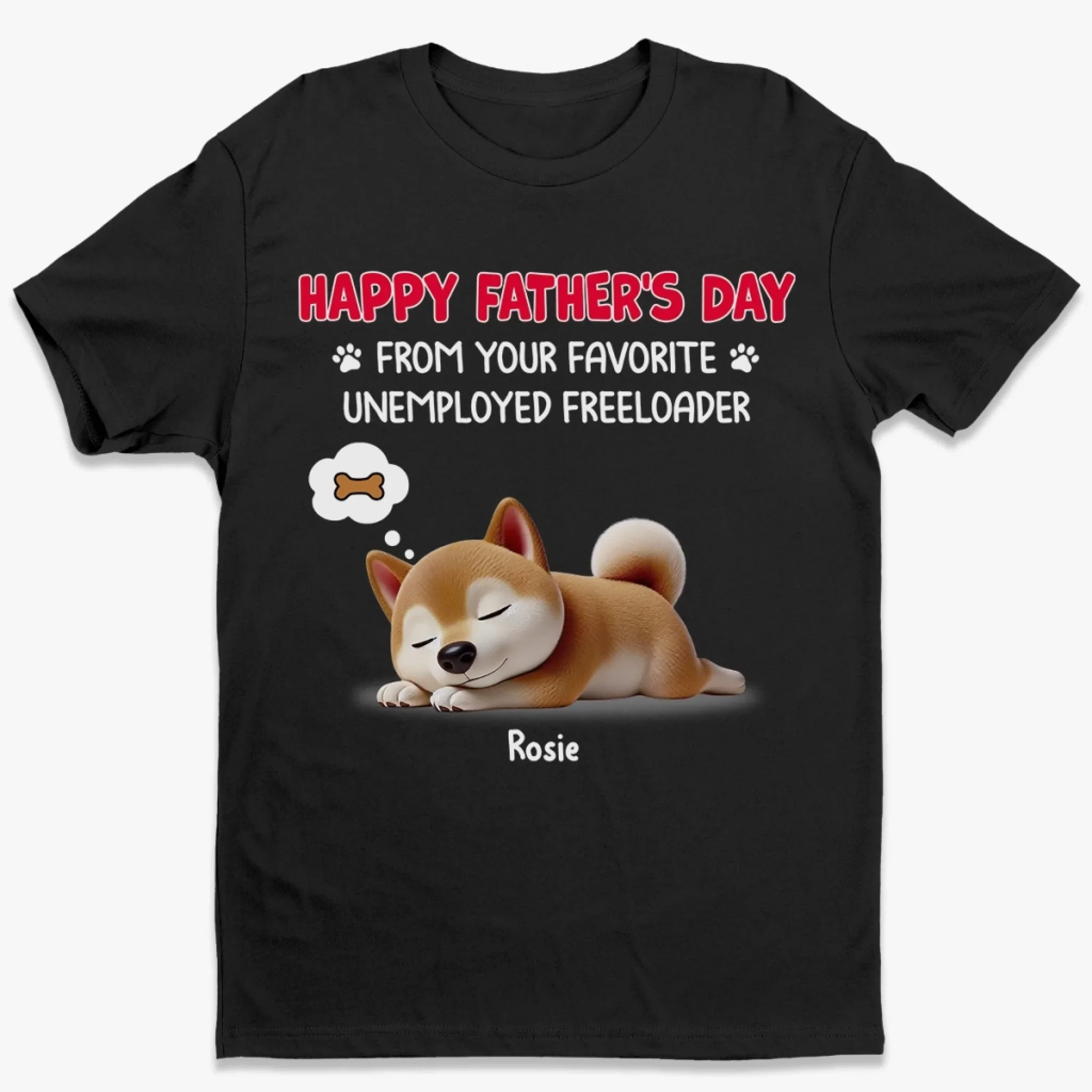 We Sniff, We Bond - Dog Personalized Custom Unisex T-shirt, Premium T-shirt, Hoodie - Father's Day, Gift For Dad, Pet Owners, Pet Lovers - Robaser