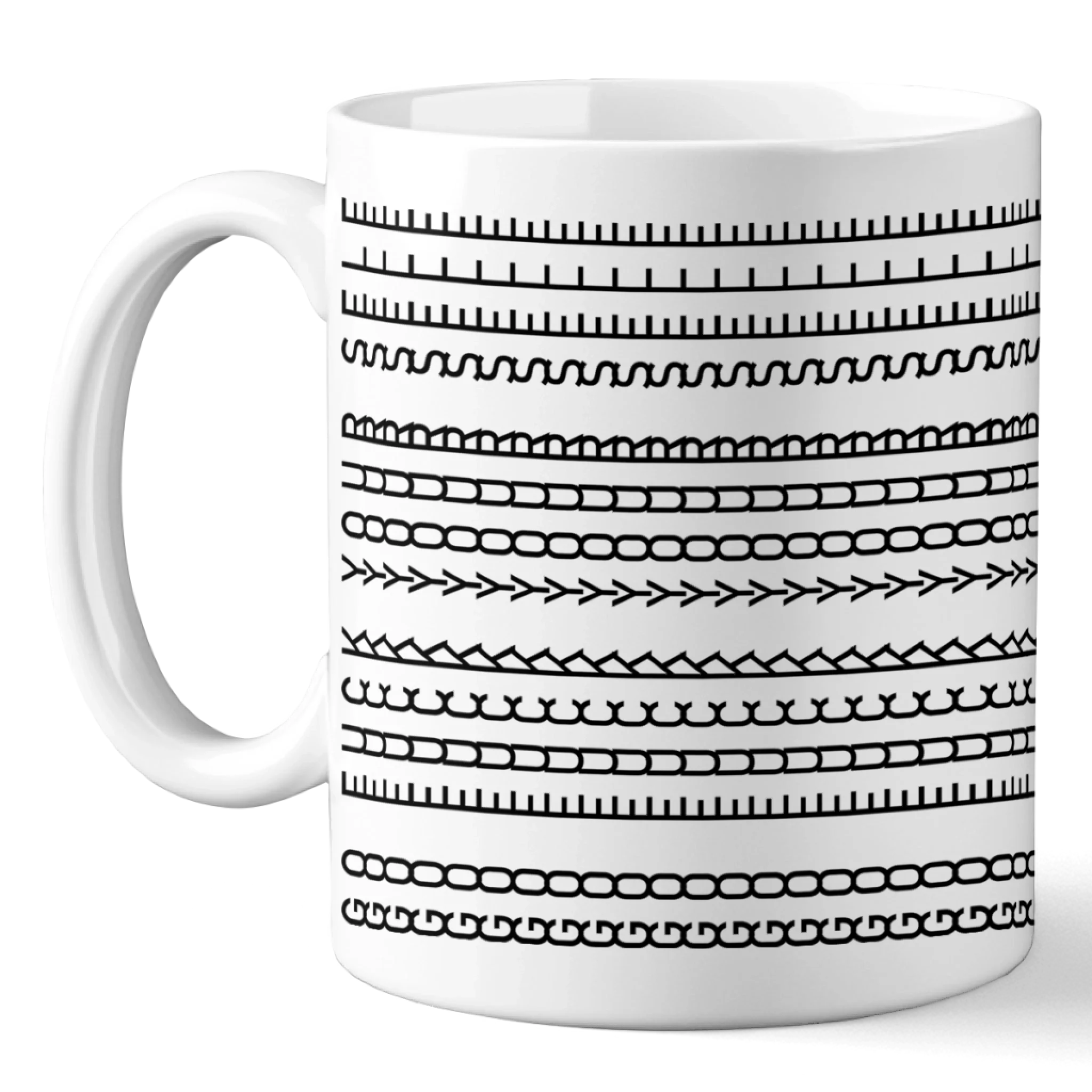 Perfect Lines, Perfect Vibes - Friend Mug - Gift For Best Friends, Sisters, Family Members, Coworkers - Robaser
