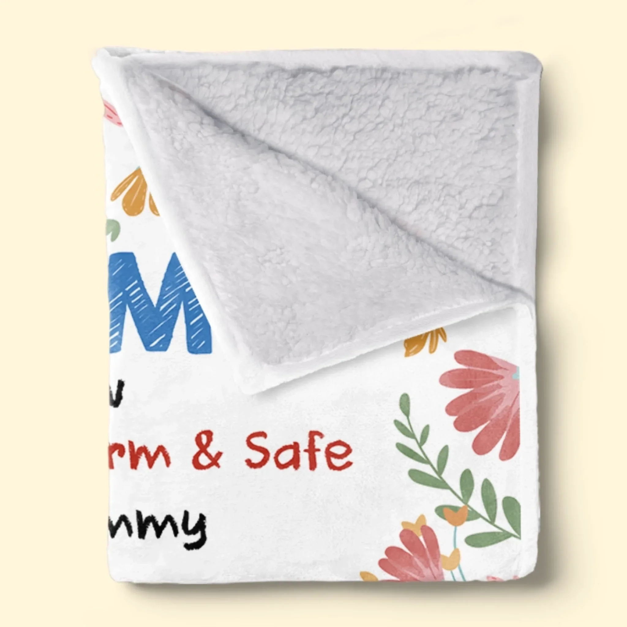 Custom Blanket - Personalized Baby Shower, Gender Reveal Gifts For New Moms, New Dads, New Parents - Snuggled In Your Love, Always - Robaser