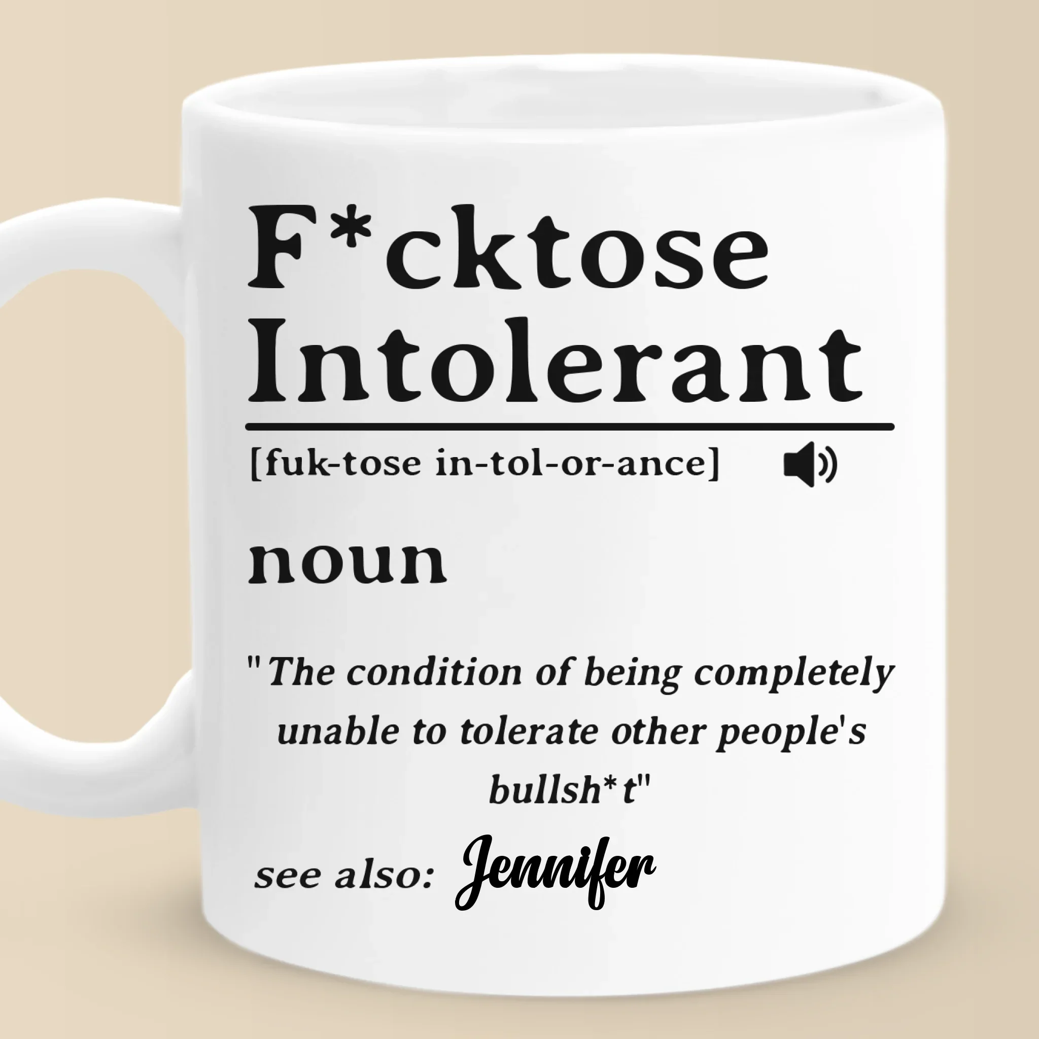 Custom Mug - Personalized Funny Gifts For Best Friends, Family, Coworker, Work Bestie - Real Vibes Only - Robaser