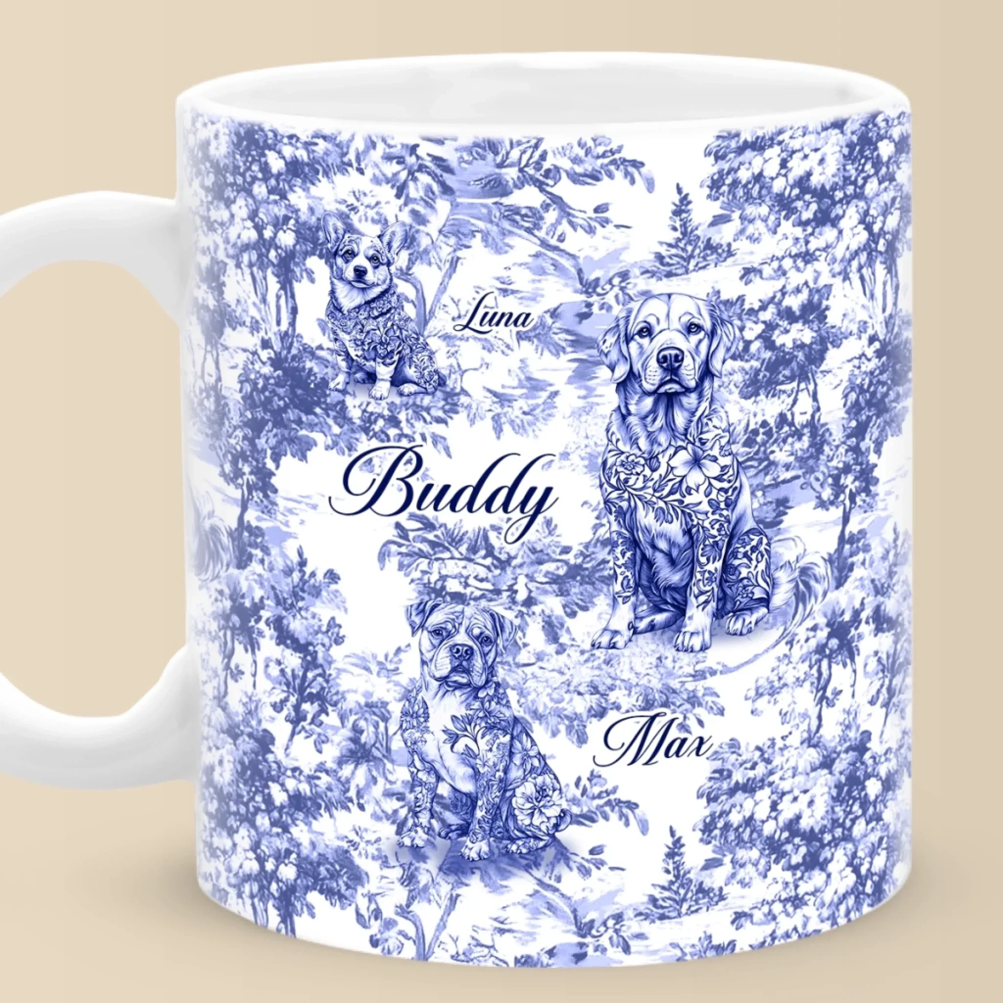 Life  s Most Beautiful Moments Come With Muddy Paws - Dog Personalized Custom Mug - Gift For Pet Owners, Pet Lovers - Robaser