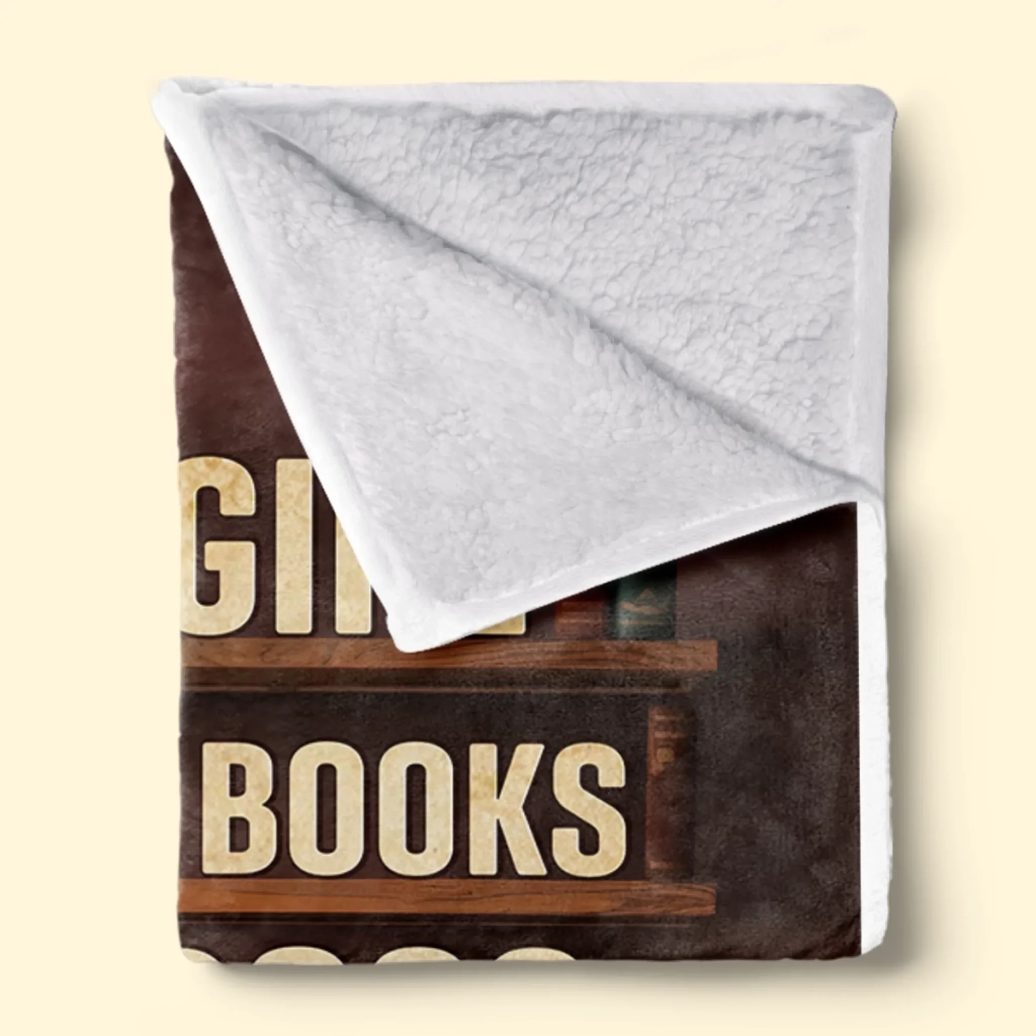 Custom Blanket - Personalized Christmas Bookish Gifts For Book Lovers, Bookworms, Dog Dad And Mom - Every Good Book Deserves A Furry Audience - Robaser