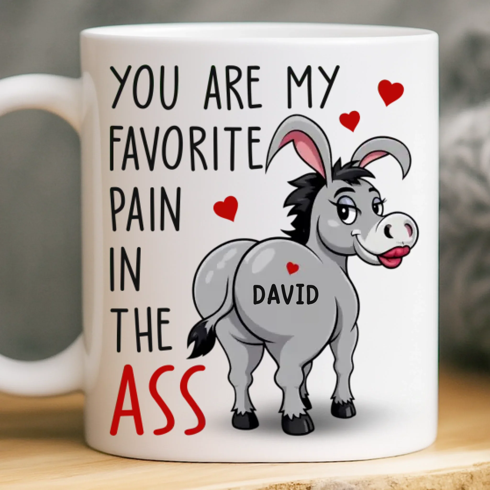 Custom Mug - Personalized Anniversary Wedding Gifts For Husband And Wife, Him And Her - Crazy About You Every Day - Robaser