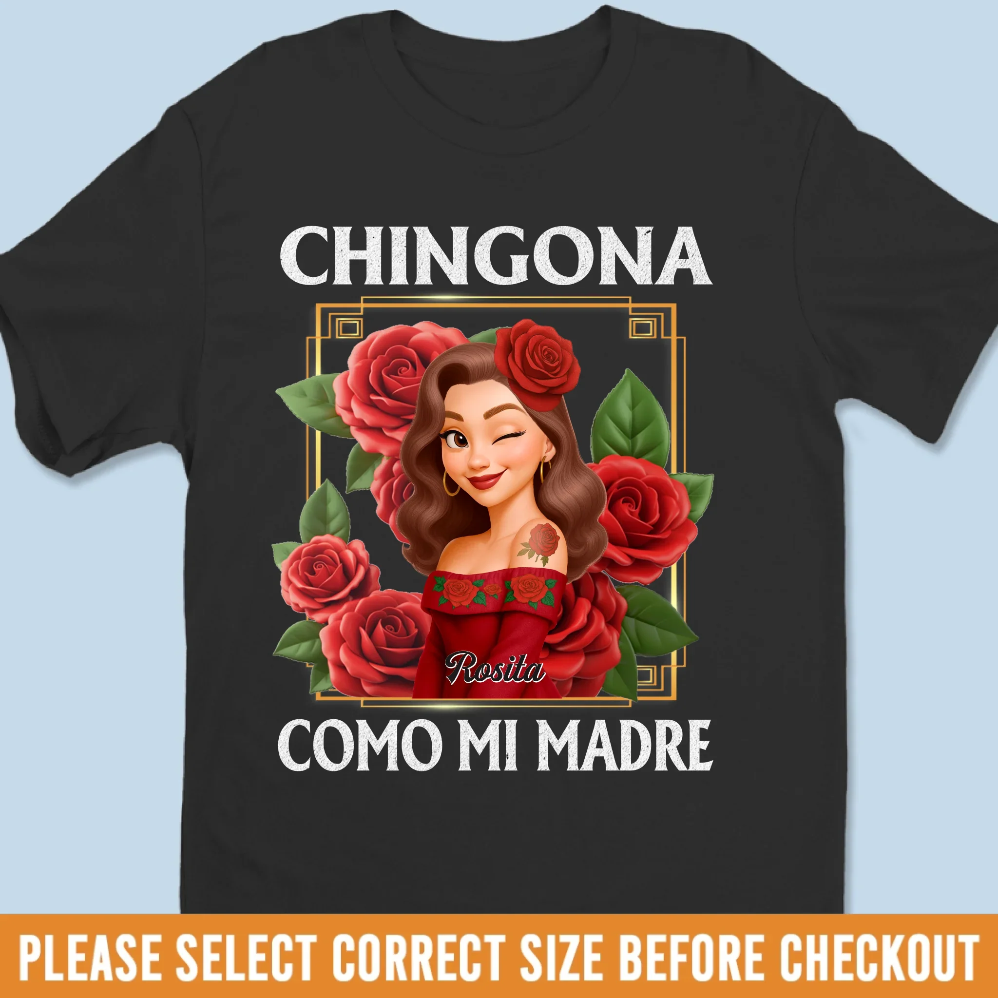 Custom Unisex T-shirt, Premium T-shirt, Hoodie - Personalized Hispanic Month Birthday Gifts For Hispanics And Latinos, Women - Roses Are Red, Attitude Is Hotter - Robaser