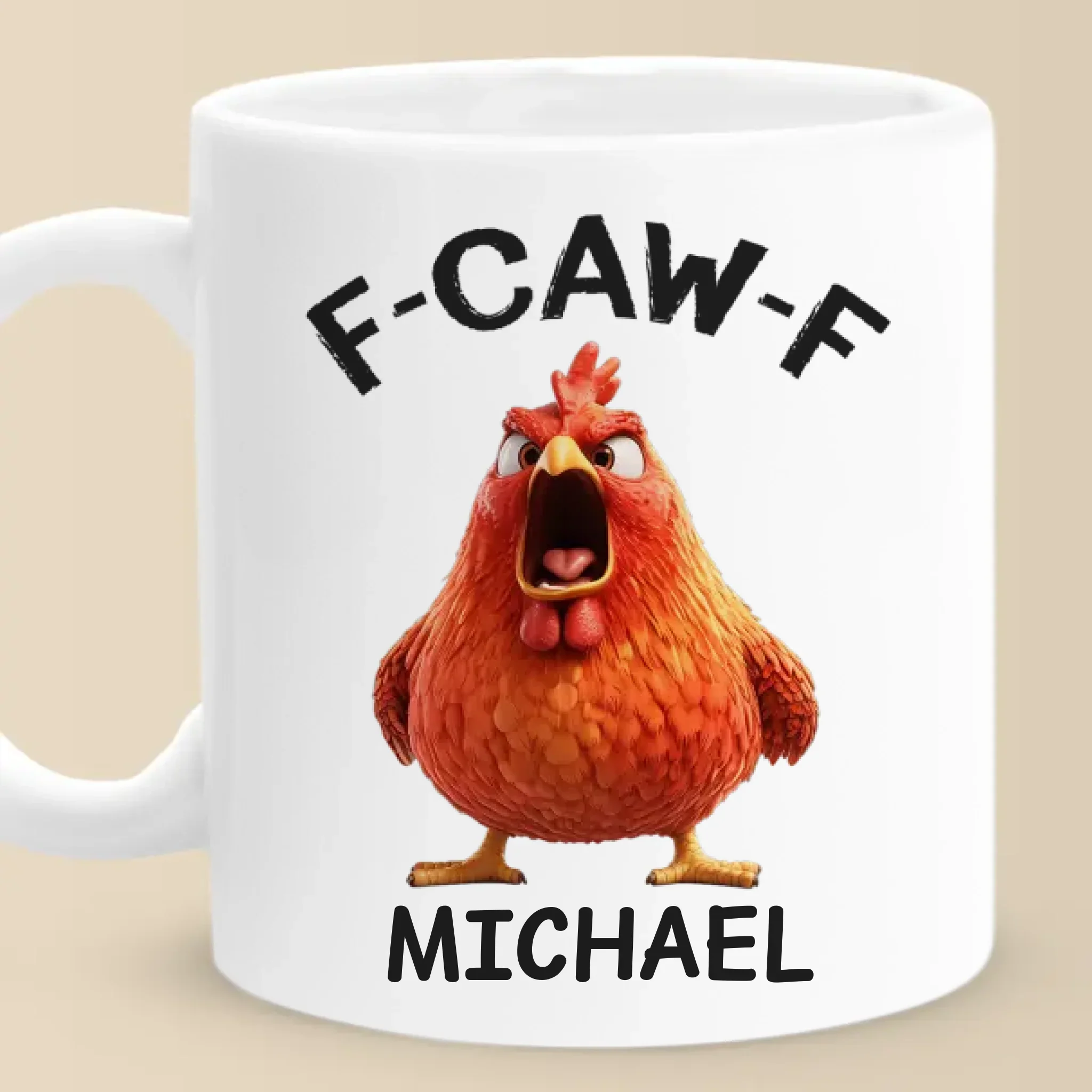 Custom Mug - Personalized Funny Gifts For Best Friends, Family, Coworker, Work Bestie - Professional Overreactor - Robaser