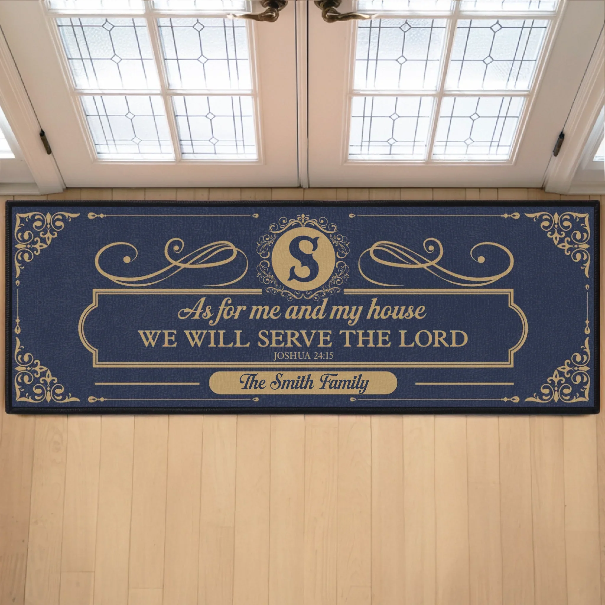 Custom Runner Rug - Personalized Christmas Birthday Gifts For Mom, Dad, Brother, Sister, Kids - Together Is Our Forever Place - Robaser