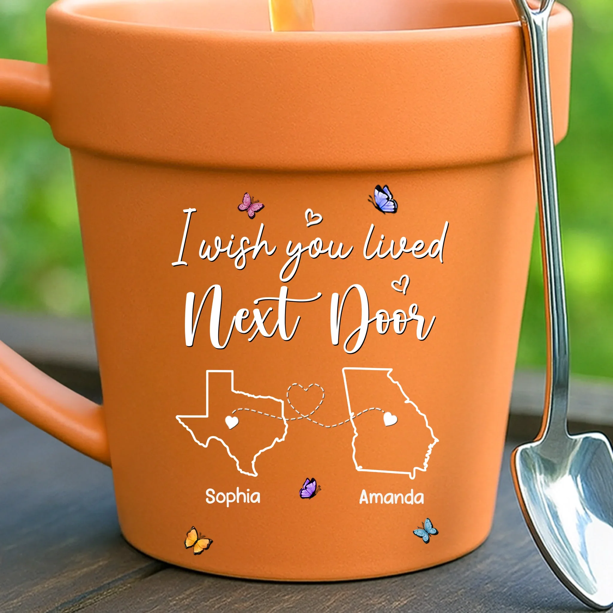 Custom Plant Pot Ceramic Mug - Personalized Best Friend Birthday Gifts For Women - Still Wild, Still Weird, Still Us - Flower Pot Mug - Robaser