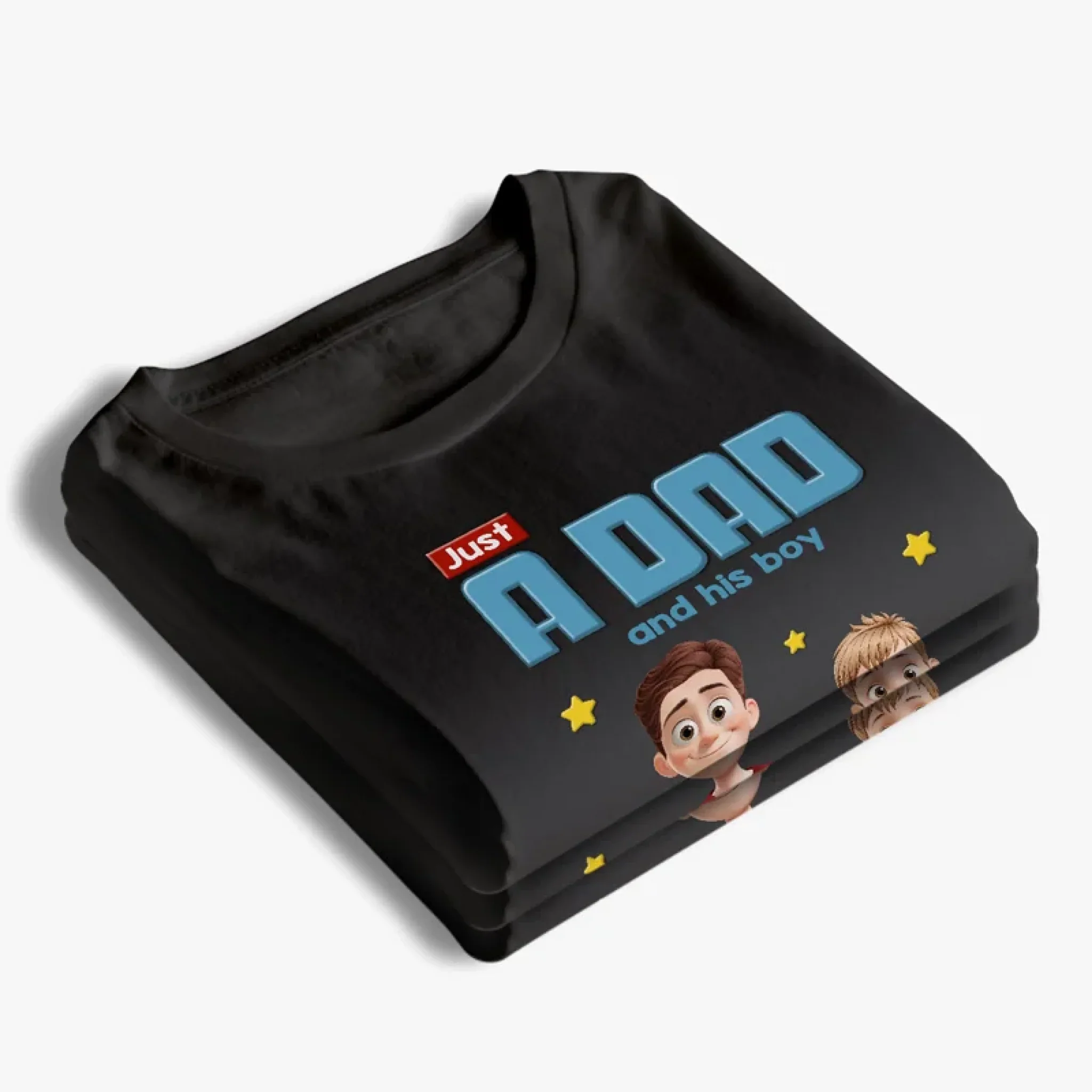 Every Adventure Starts With Dad - Family Personalized Custom Unisex T-shirt, Premium T-shirt, Hoodie - Father's Day, Gift For Dad - Robaser