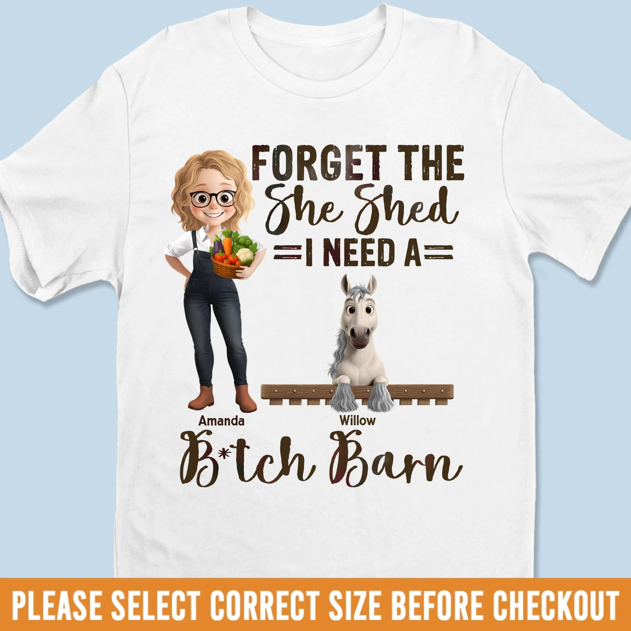 Custom Unisex T-shirt, Premium T-shirt, Hoodie - Personalized Birthday Gifts For Men And Women, Horse Lovers - Life Is Good But Horses Make It Better - Robaser