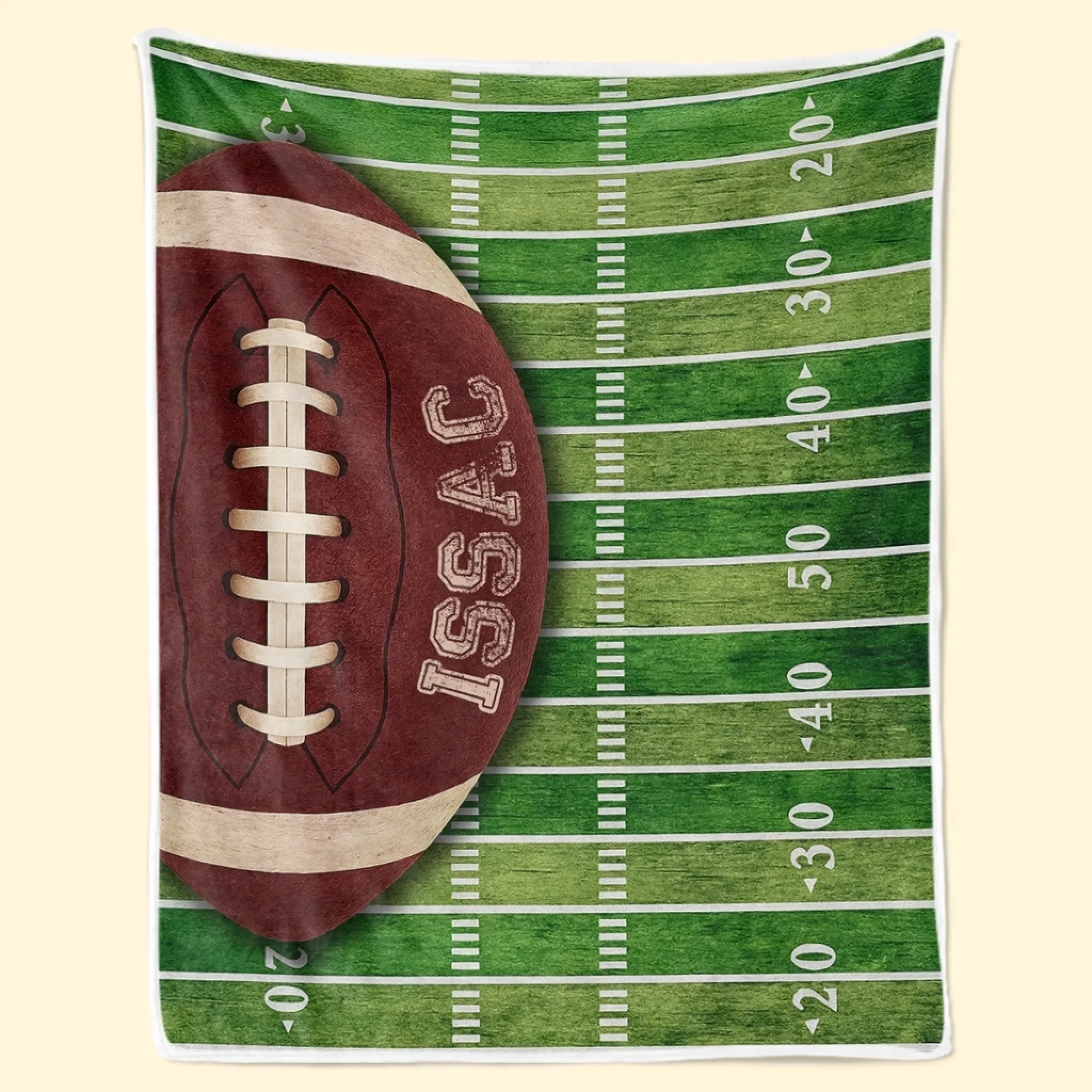 Custom American Football Blanket - Personalized Gift For Birthday, Football Football Lovers, NFL Fans, Sport Lovers, Senior Graduation Gift - My Turf, My Rules - Robaser