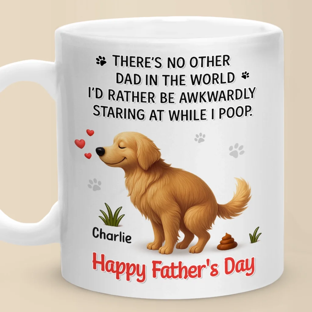 You Walk Me, Feed Me, Love Me - Dog Personalized Custom Mug - Father's Day, Gift For Pet Owners, Pet Lovers - Robaser