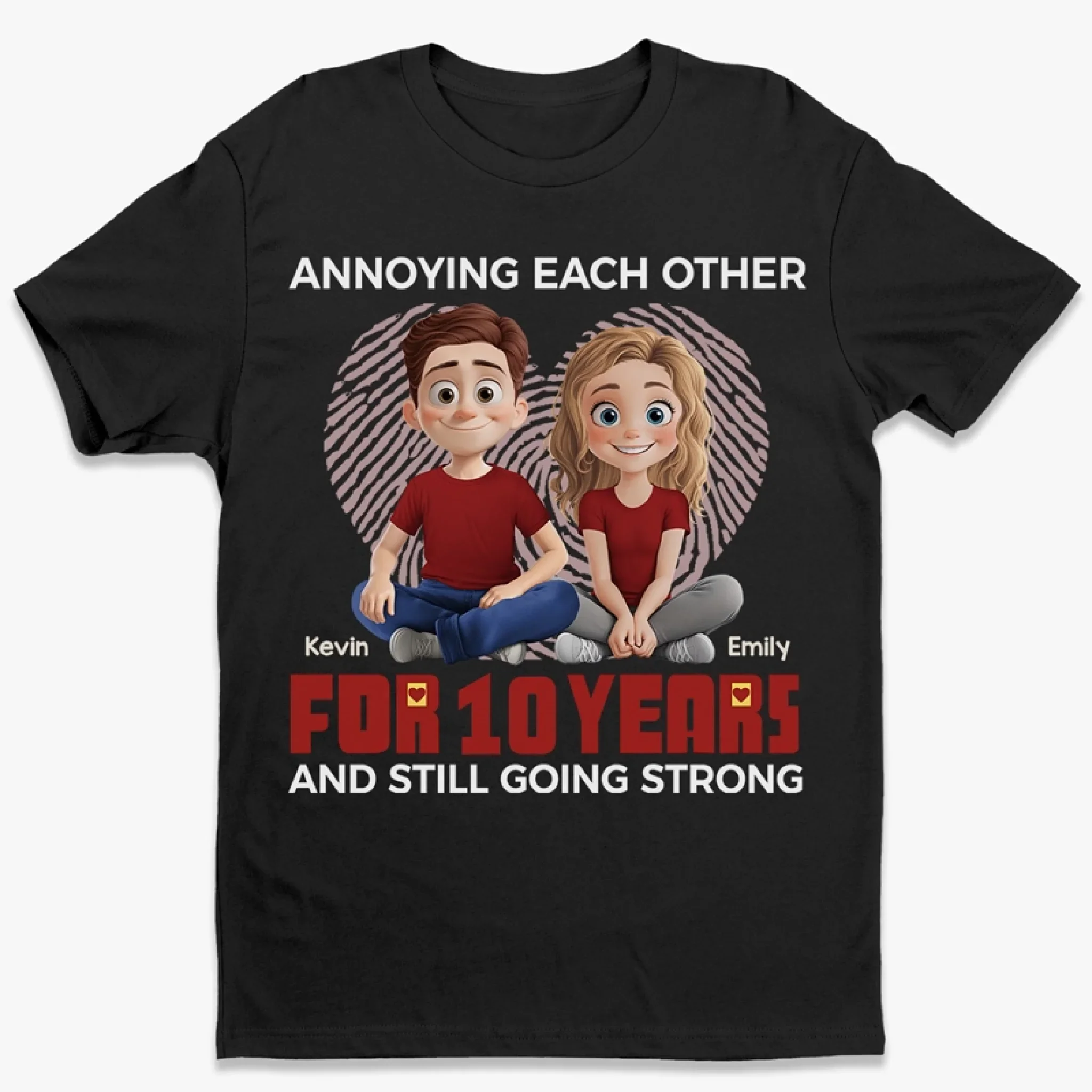 Love Delivered, No Exchanges - Couple Personalized Custom Unisex T-shirt, Premium T-shirt, Hoodie - Gift For Husband Wife, Anniversary - Robaser