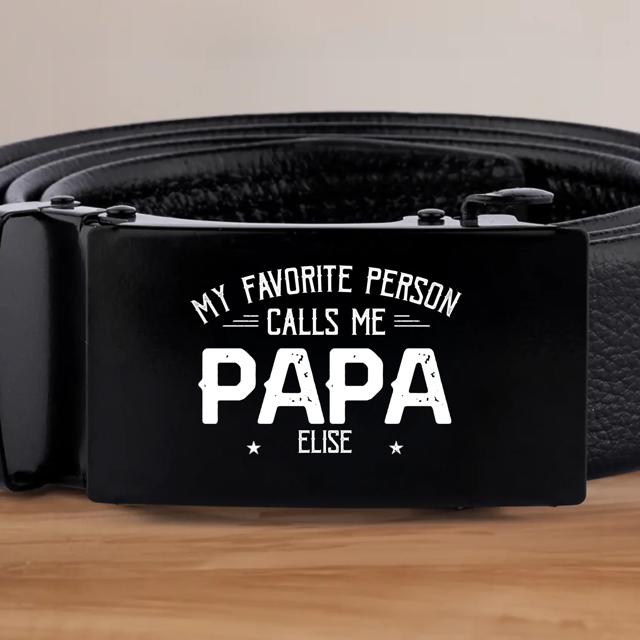 They Call Me Papa, That  s My Superpower - Family Personalized Custom Printed Belt Buckle - Father's Day, Gift For Dad, Grandpa - Robaser