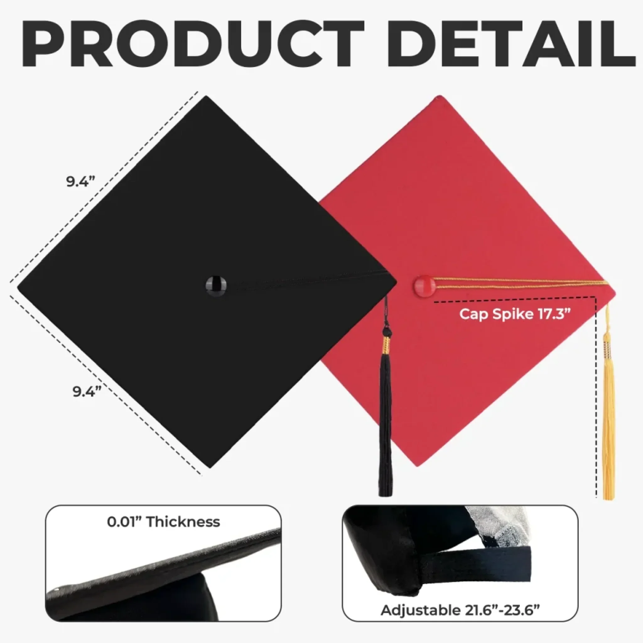 This Queen Finally Got Her Crown - Family Personalized Custom Graduation Cap - Graduation Gift For Family Members, Siblings, Brothers, Sisters - Robaser