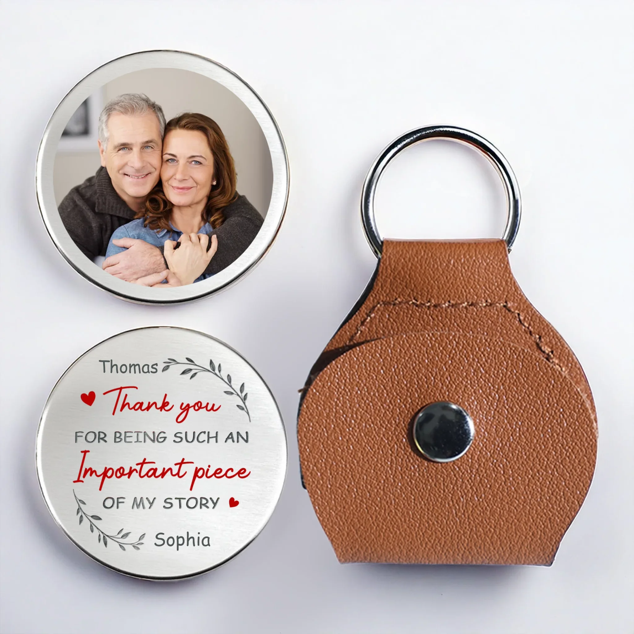 Custom Photo Pocket Hug - Personalized Anniversary Wedding Gifts For Husband And Wife, Him And Her - You Are My Forever Person - Robaser