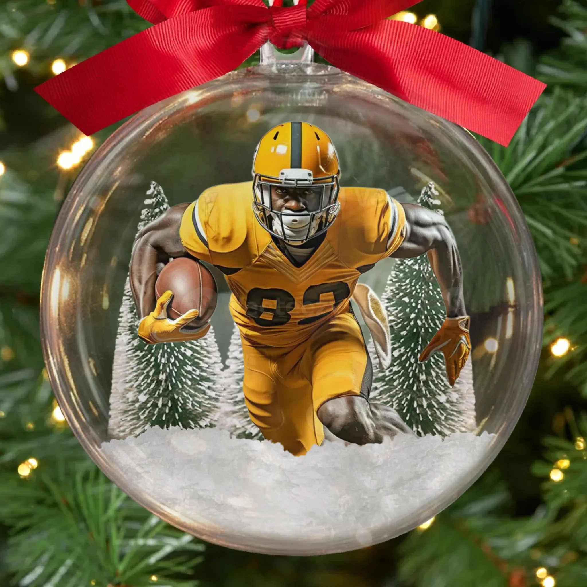 Custom Photo 3D Acrylic Ball Ornament - Personalized Christmas Birthday Gifts For Besties, Sisters, BFF, Family, Yourself - Doing What I Love Most - Robaser