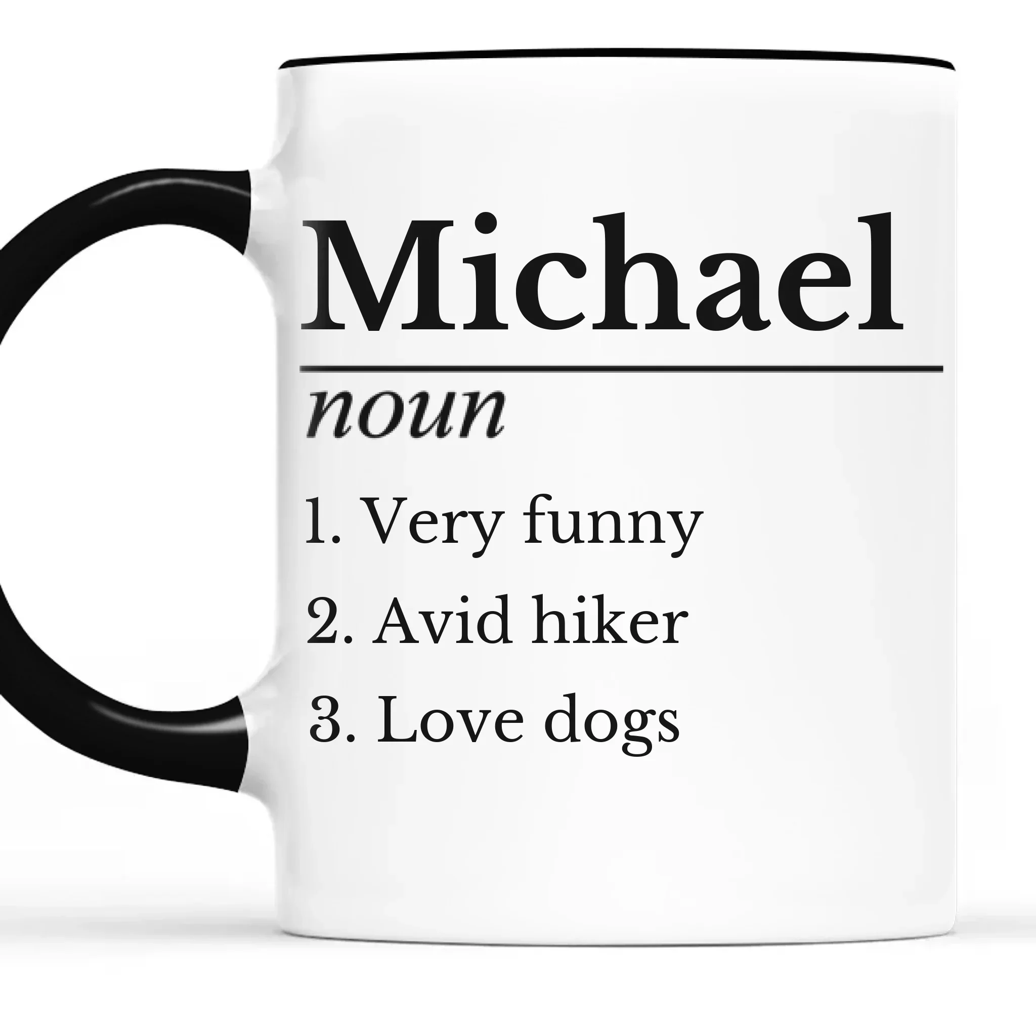 Custom Accent Mug - Personalized Funny Gifts For Coworker, Work Bestie - Grateful For Your Daily Support - Robaser