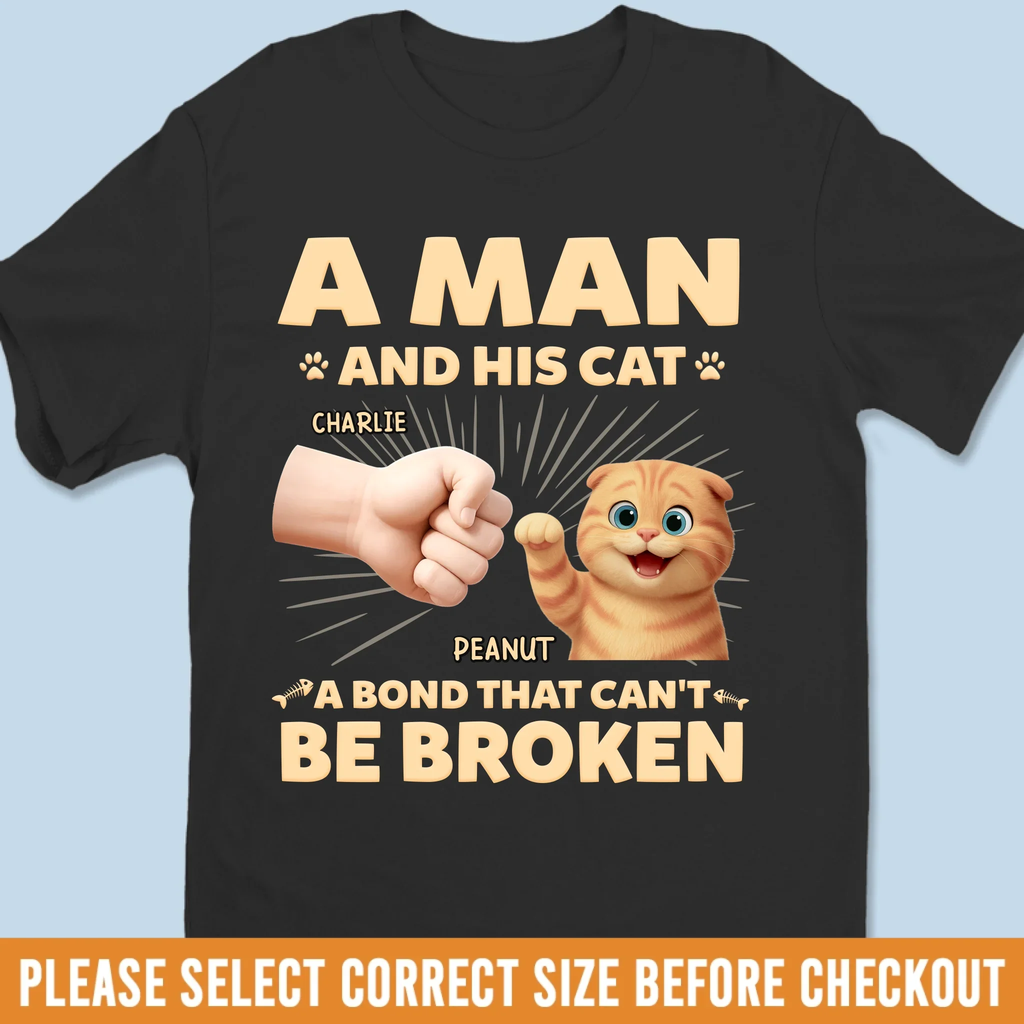 Custom Unisex T-shirt, Premium T-shirt, Hoodie - Personalized Birthday Gifts For Dog Cat Lovers, Dog Dad And Mom, Cat Owners - Forever My Feline Friend - Robaser