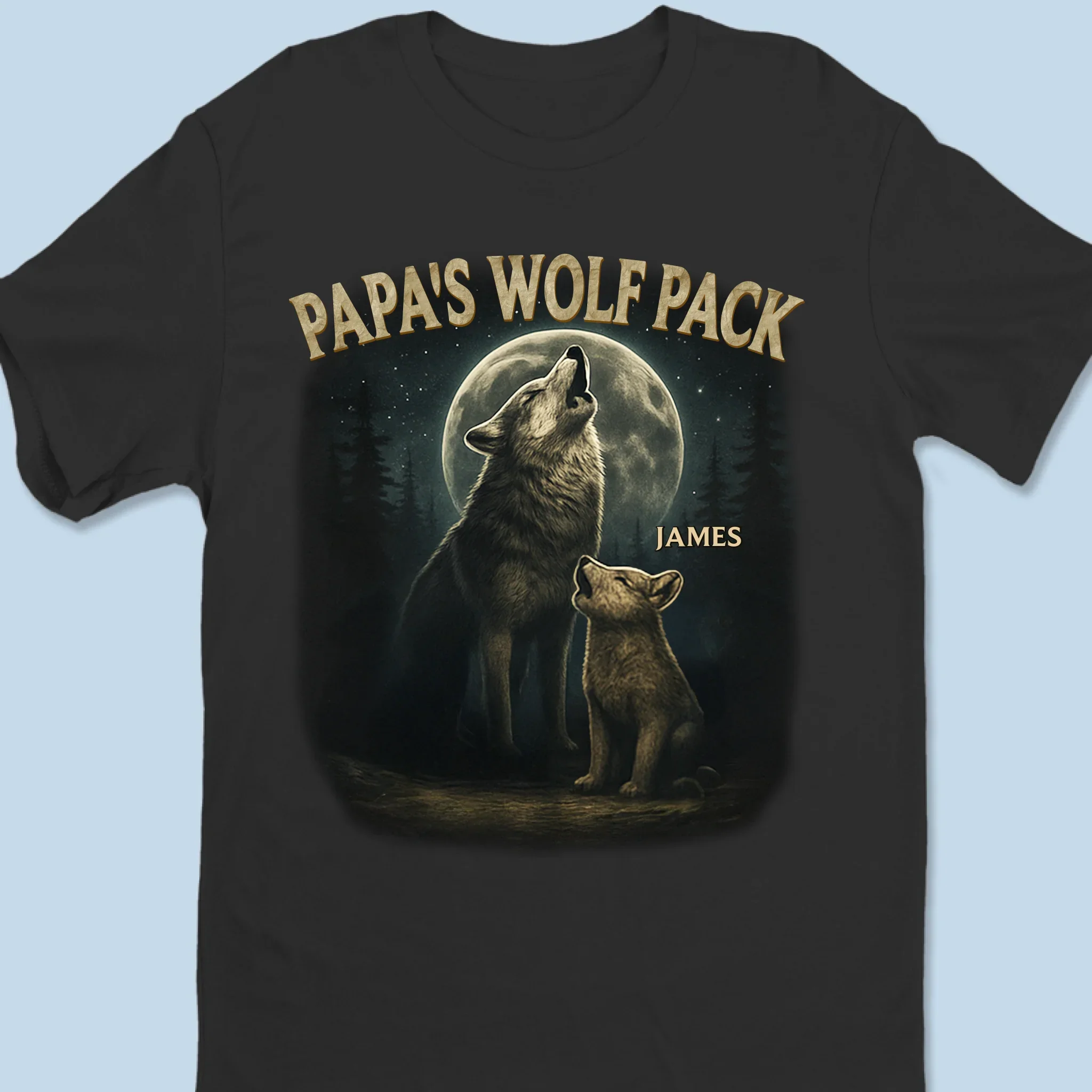 My Best Protector - Family Personalized Custom Unisex T-shirt, Premium T-shirt, Hoodie - Father's Day, Gift For Dad, Grandpa - Robaser