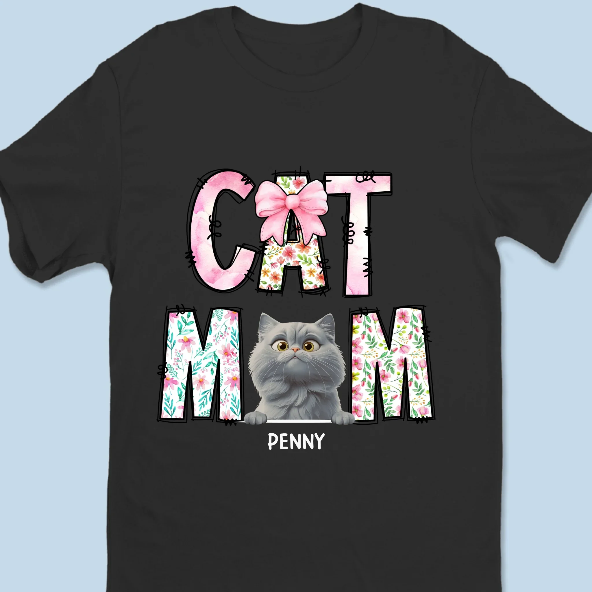 Cat Fur Is My Glitter - Dog & Cat Personalized Custom Unisex T-shirt, Premium T-shirt, Hoodie - Gift For Pet Owners, Pet Lovers - Robaser