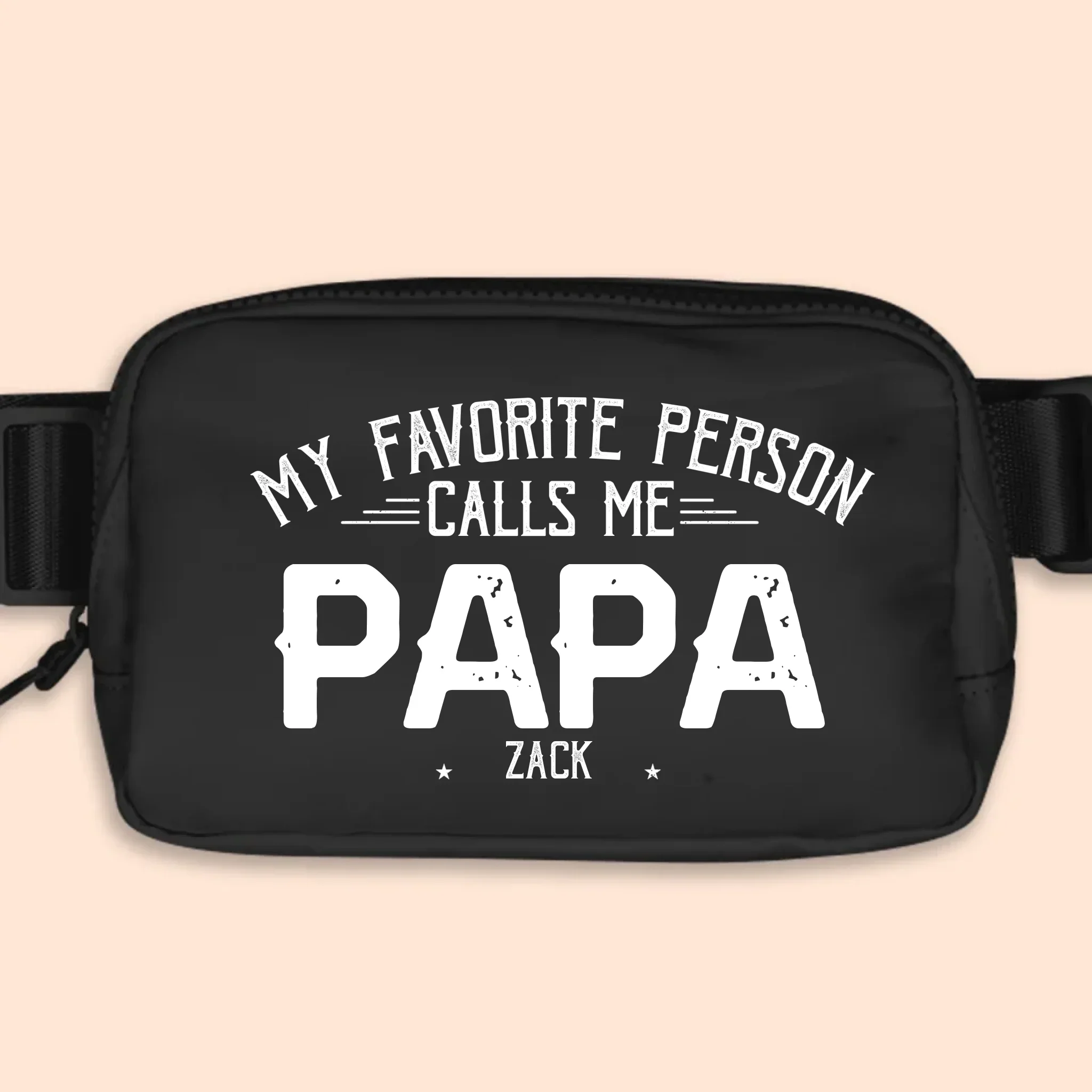 My Favorite People Call Me Papa - Family Personalized Custom Crossbody & Waist Bag - Father's Day, Gift For Dad, Grandpa - Robaser